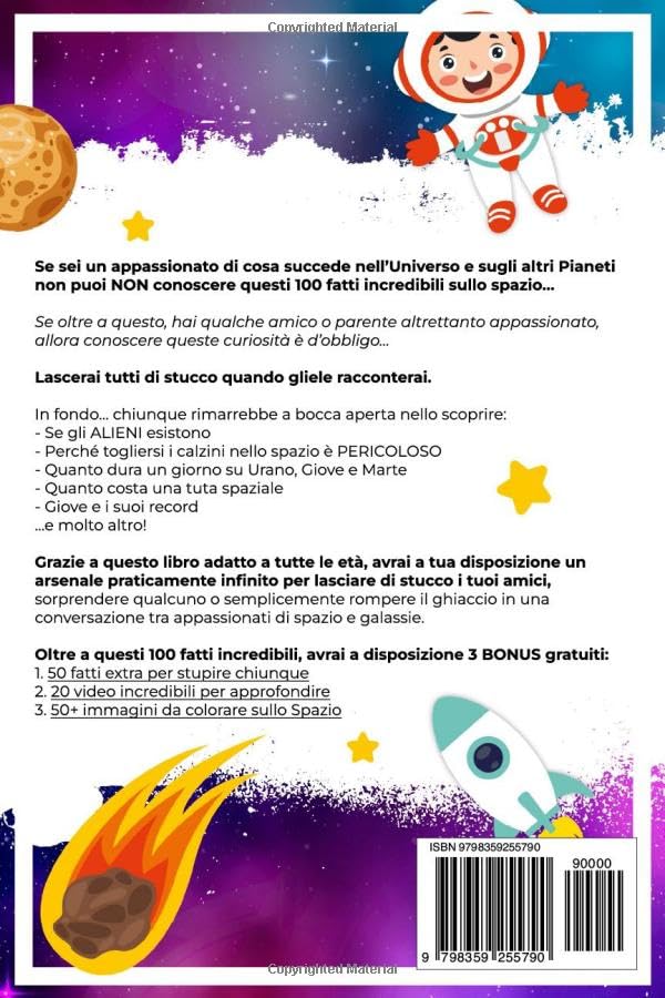 100 Fatti Incredibili Sullo Spazio: Affascinanti Curiosita e Misteri Del Nostro - - Image 2