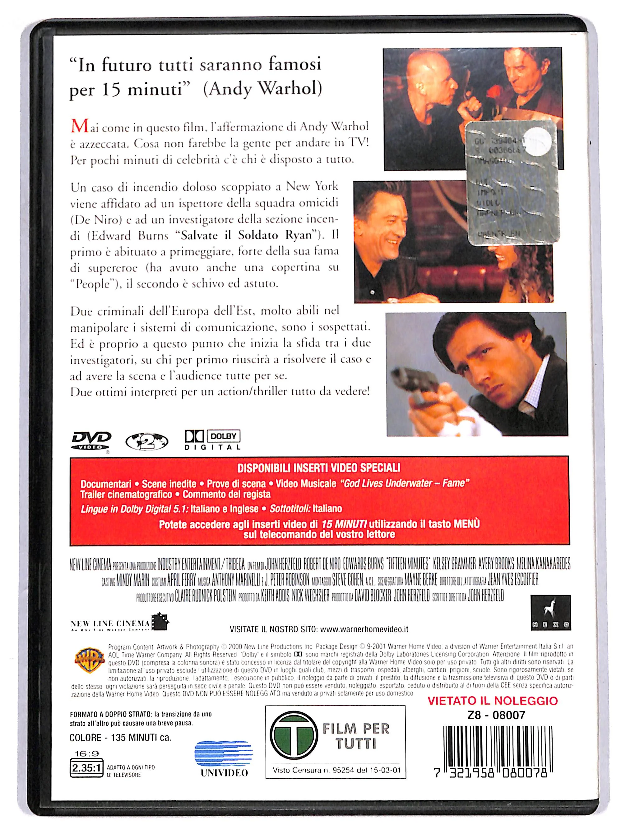 EBOND 15 minuti DVD DB699759 - Image 2