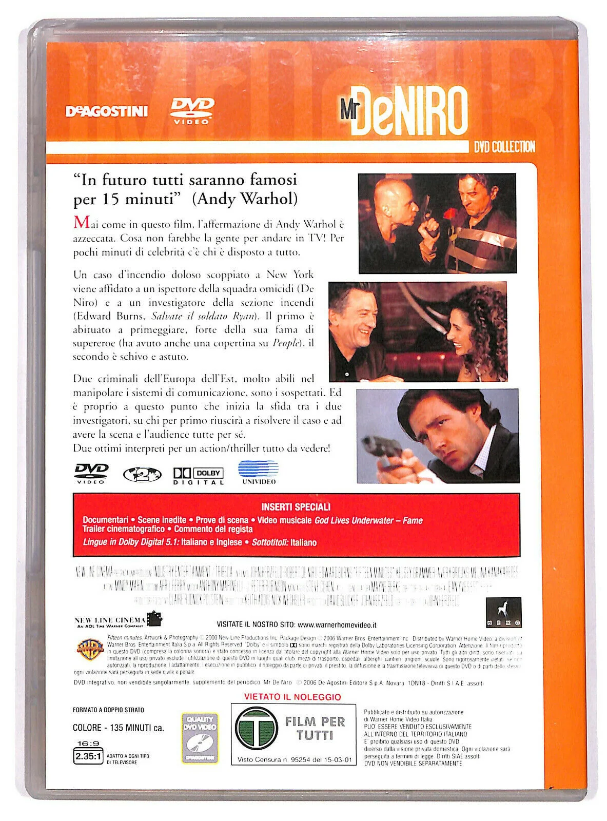 EBOND 15 Minuti - Follia Omicida a New York Editoriale DVD DB741340 - Image 2