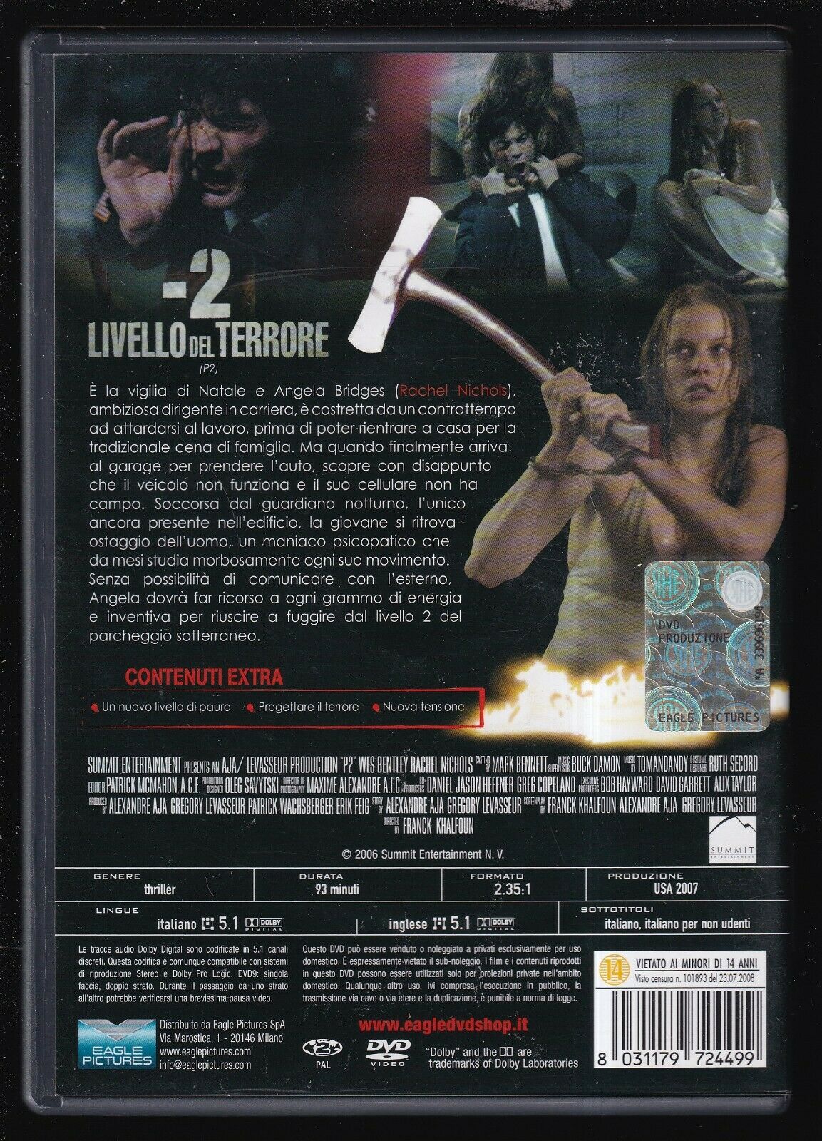EBOND 2 Livello Del Terrore Ex Noleggio DVD DB759353 - Image 2
