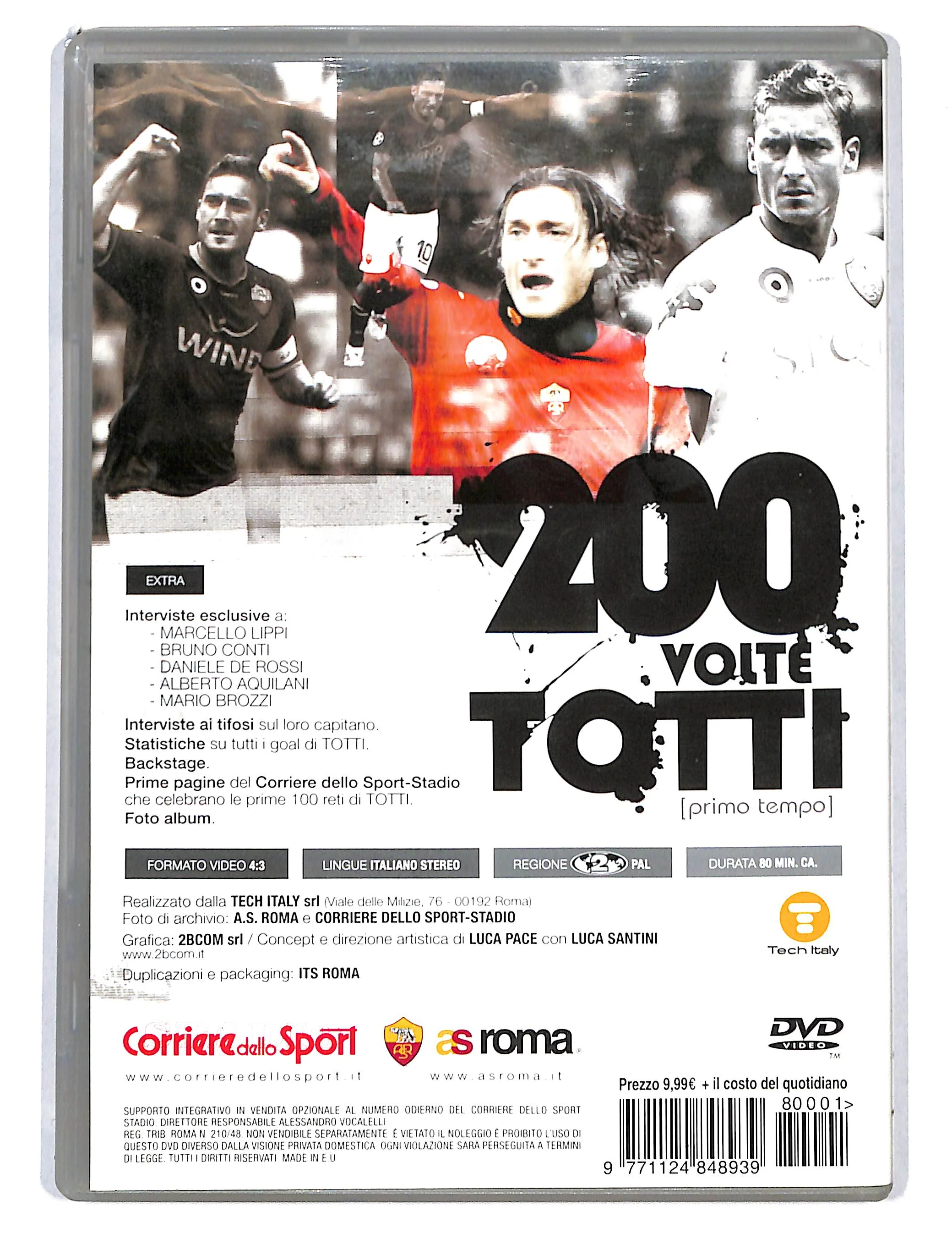 EBOND 200 volte Totti primo tempo EDITORIALE DVD DB753855 - Image 2