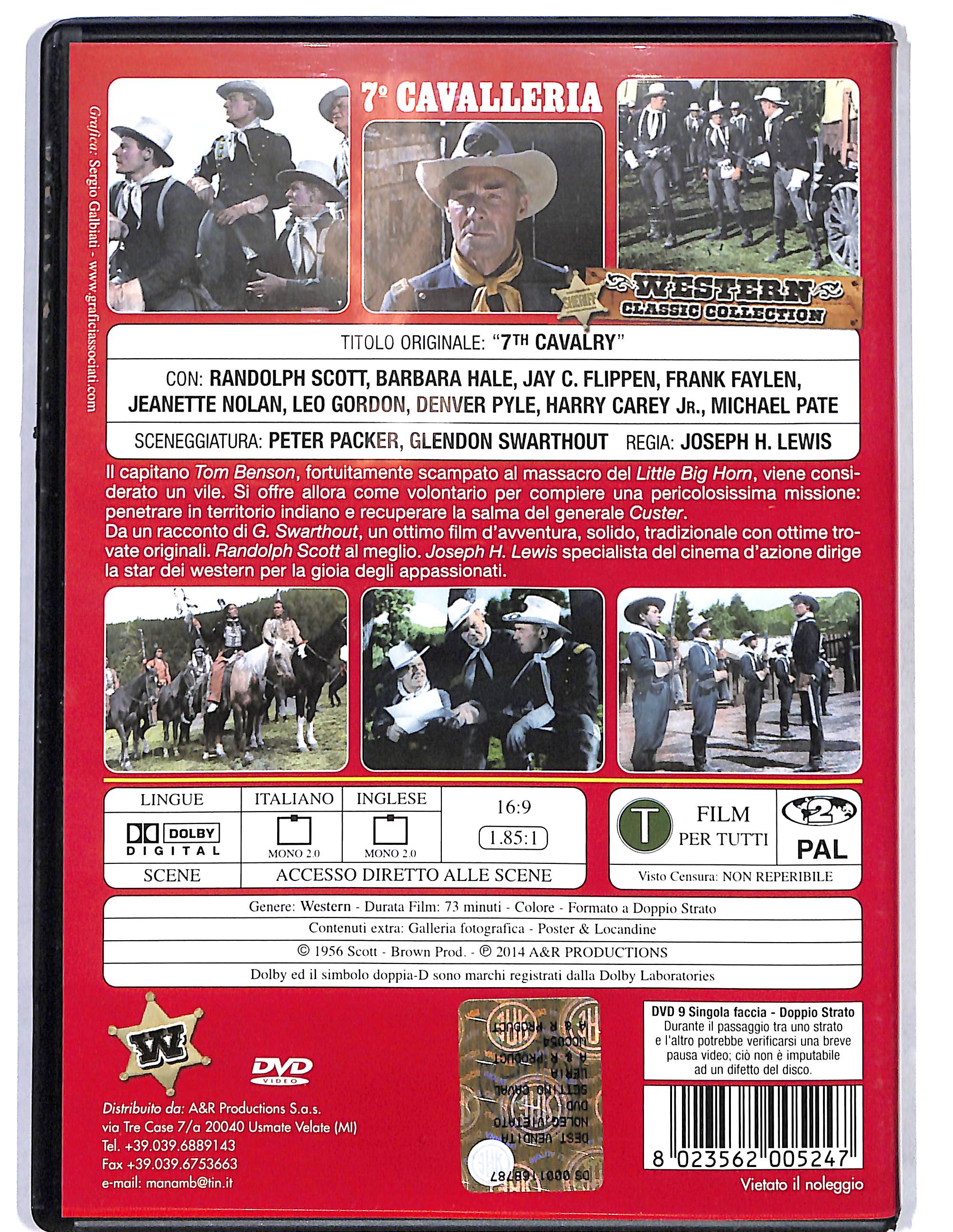 EBOND 7º Cavalleria DVD DB748353 - Image 2