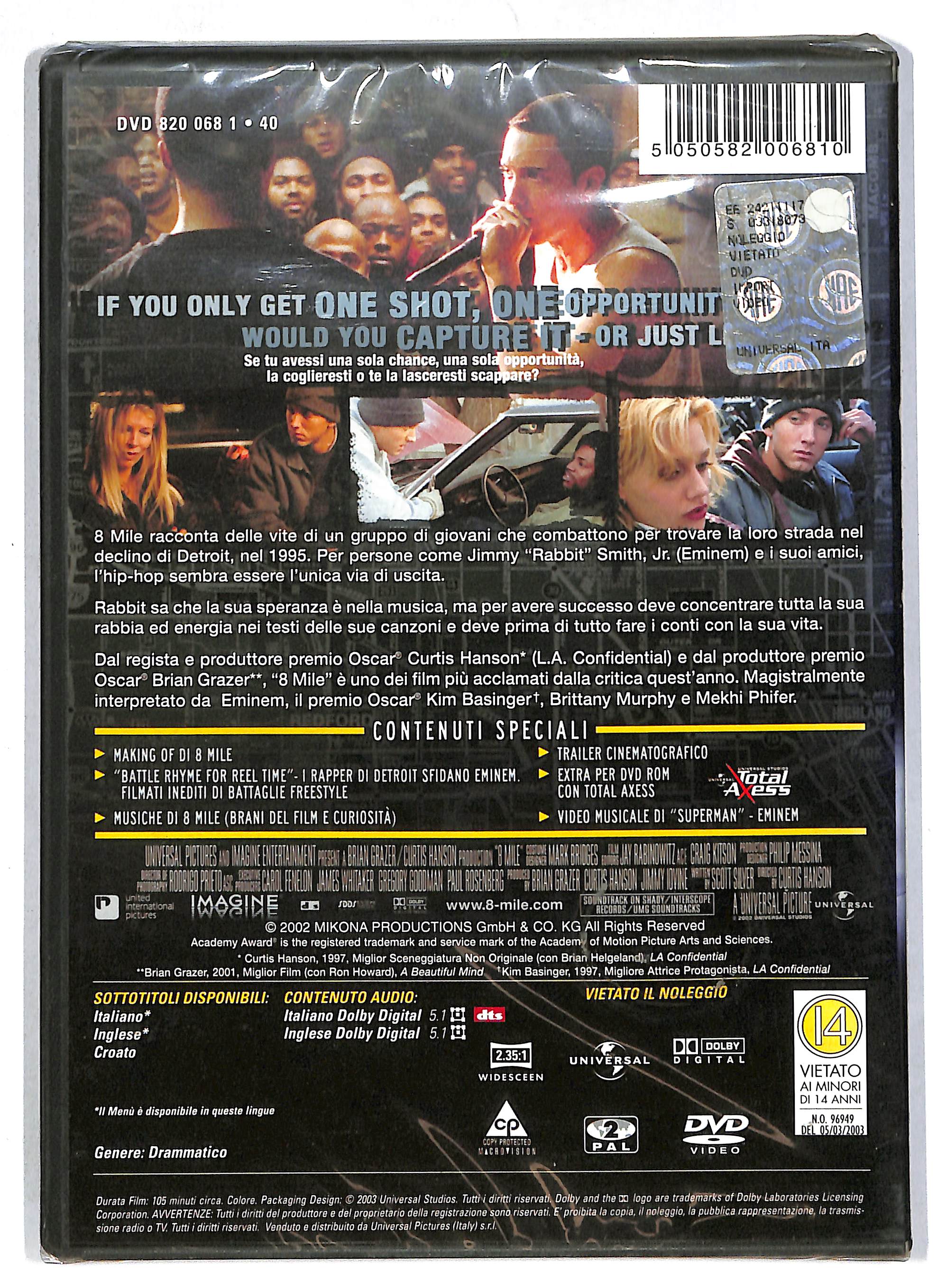 EBOND 8 mile DVD DB766830 - Image 2