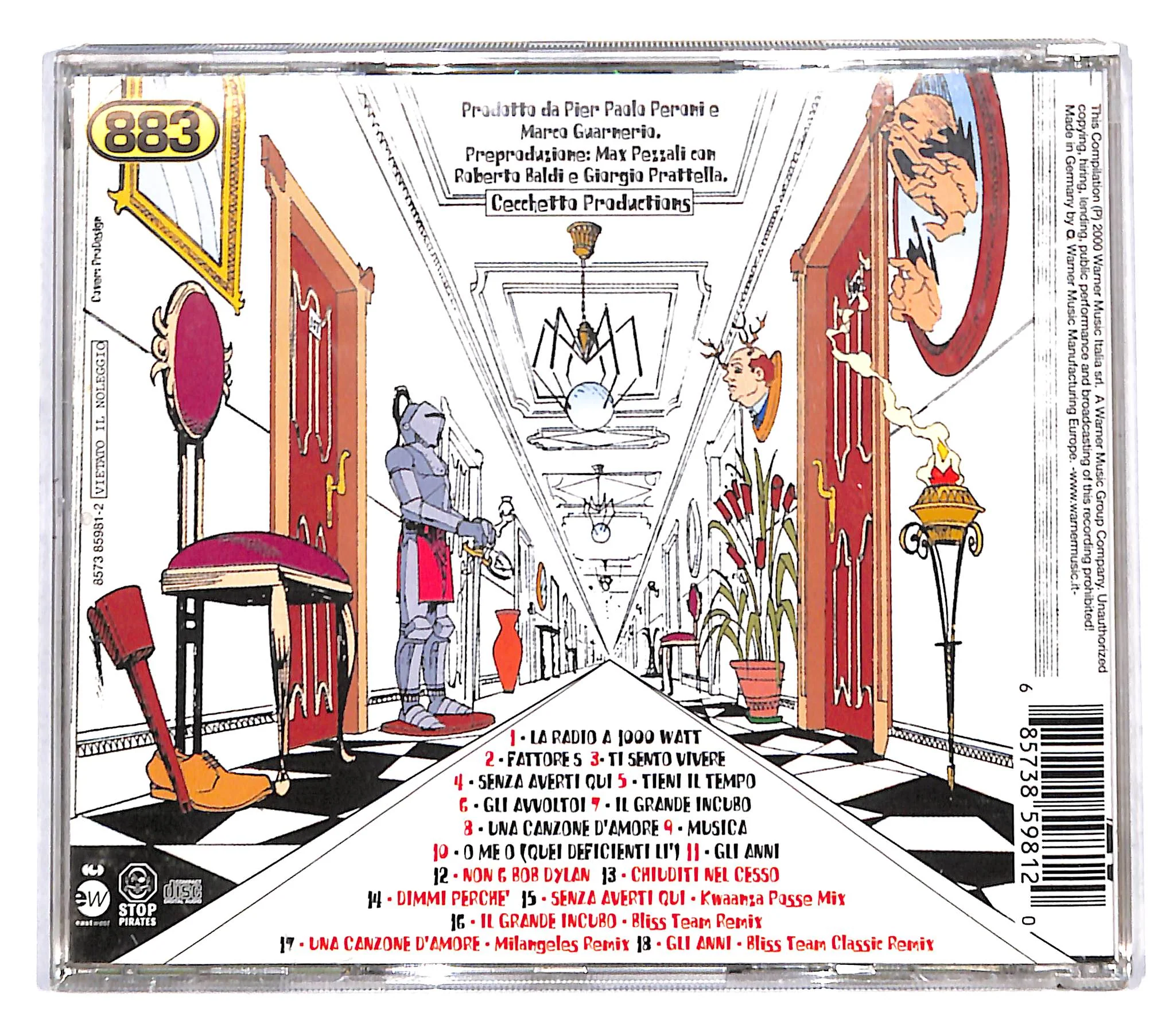 EBOND 883 - La Donna Il Sogno e Il Grande Incubo CD CB062064 - Image 2