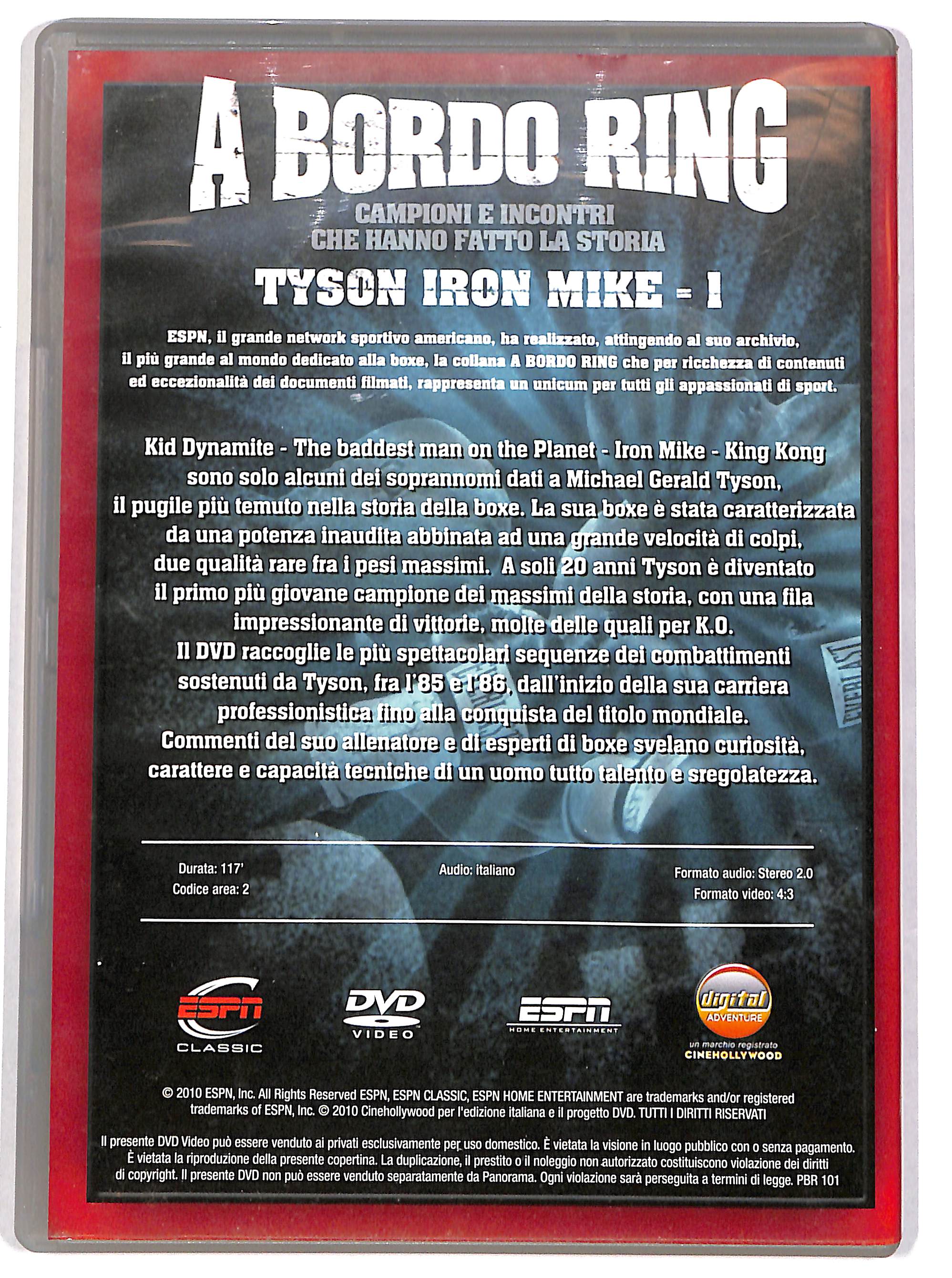 EBOND A bordo ring - Tyson Iron Mike Parte 1 EDITORIALE DVD DB759345 - Image 2