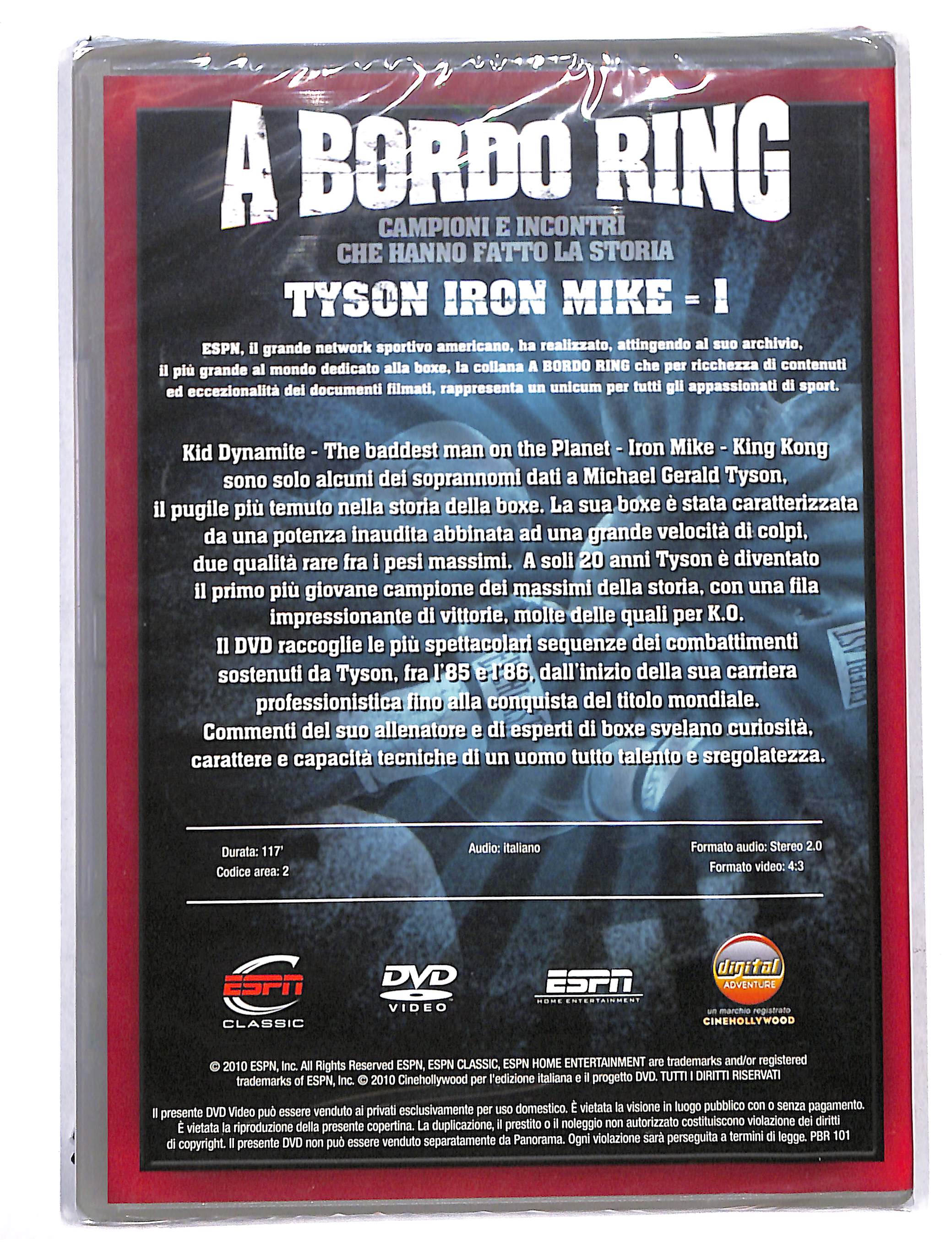 EBOND A Borgo Ring tyson Iron Mike parte I EDITORIALE DVD DB728462 - Image 2