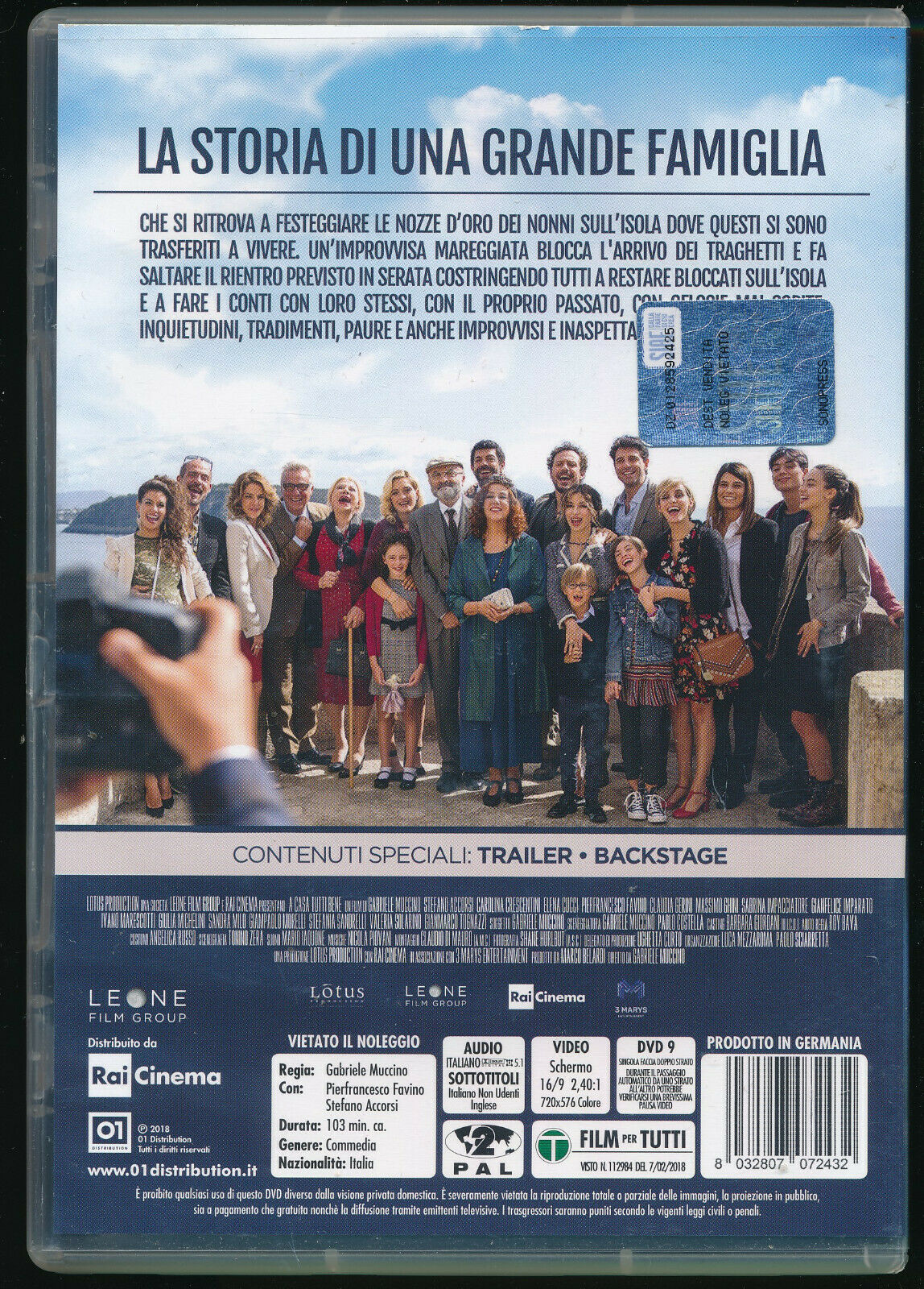 EBOND A Casa Tutti Bene DVD DB750961 - Image 2