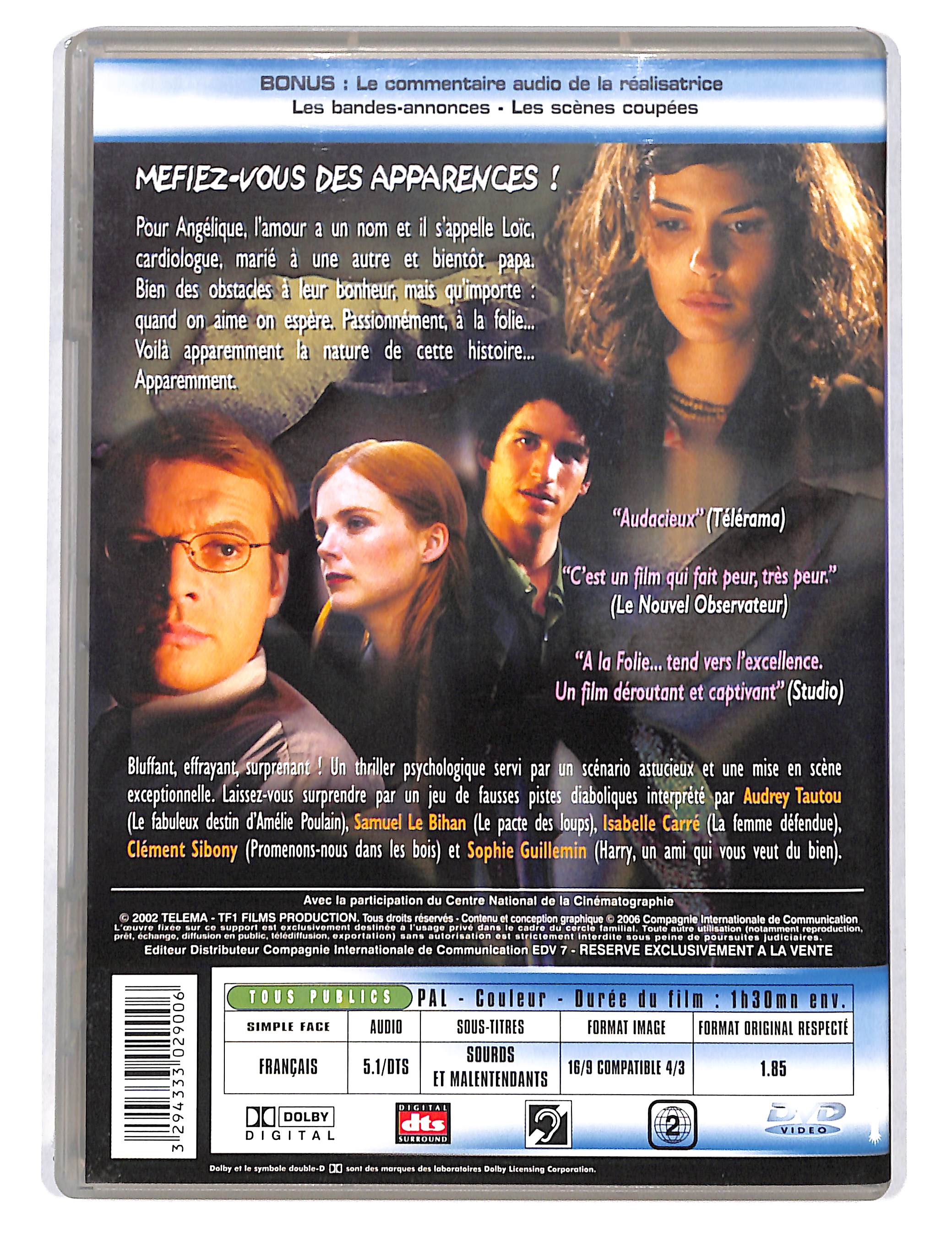 EBOND A la folie... pas du tout - Edizione Francese DVD DB695348 - Image 2