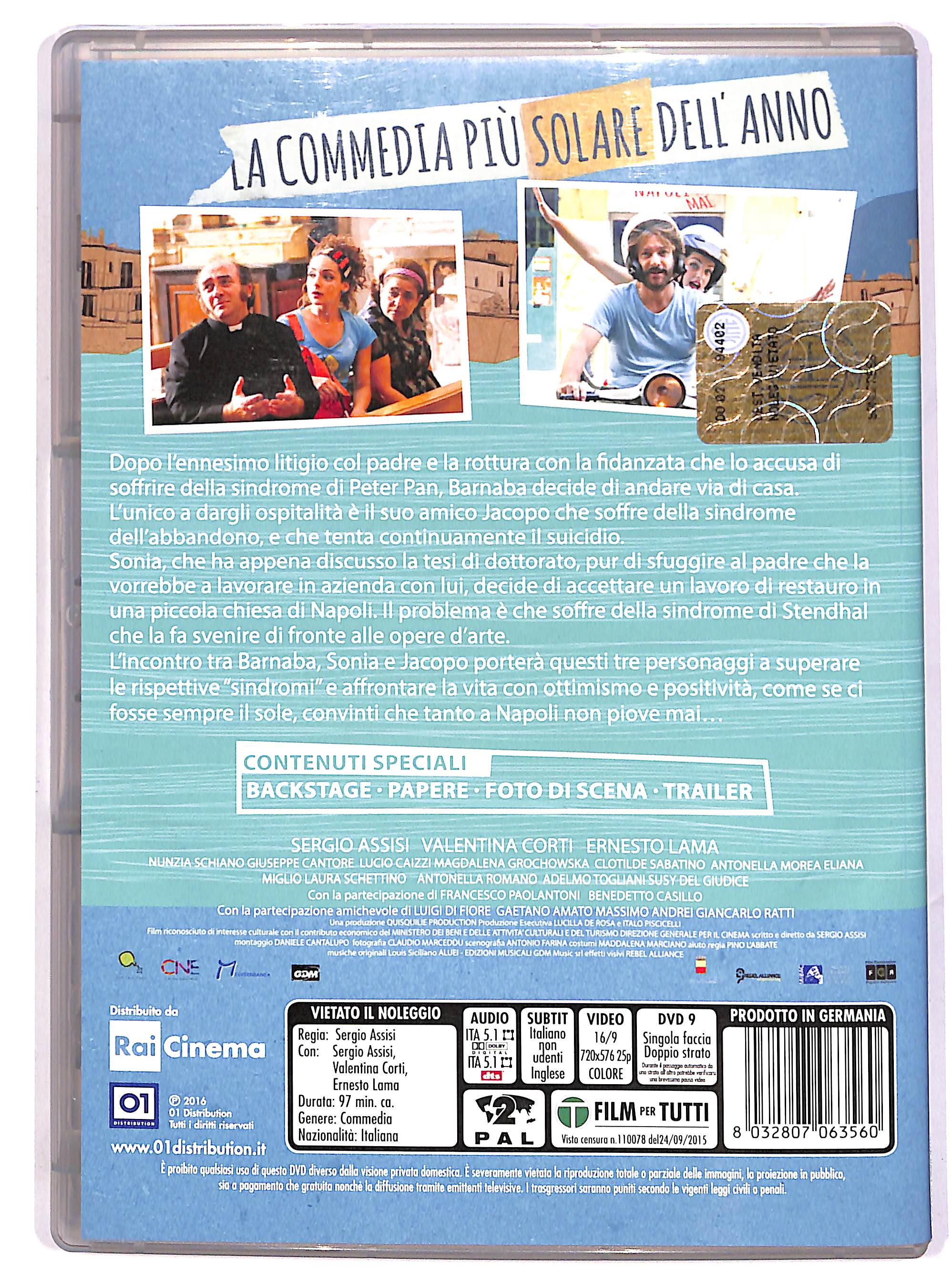 EBOND A Napoli non piove mai NOLEGGIO DVD DB756139 - Image 2