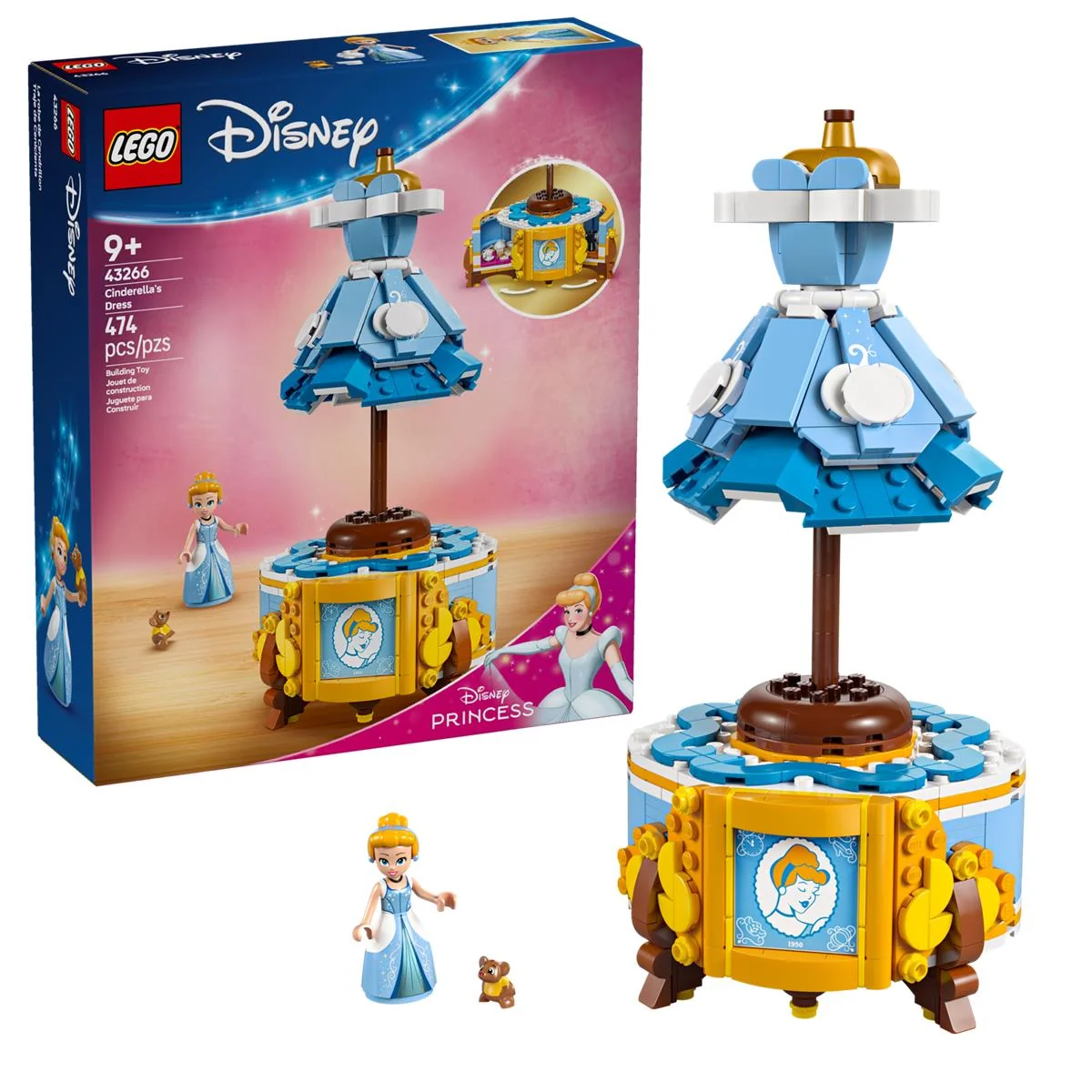 LEGO 43266 Abito di Cenerentola - Image 4