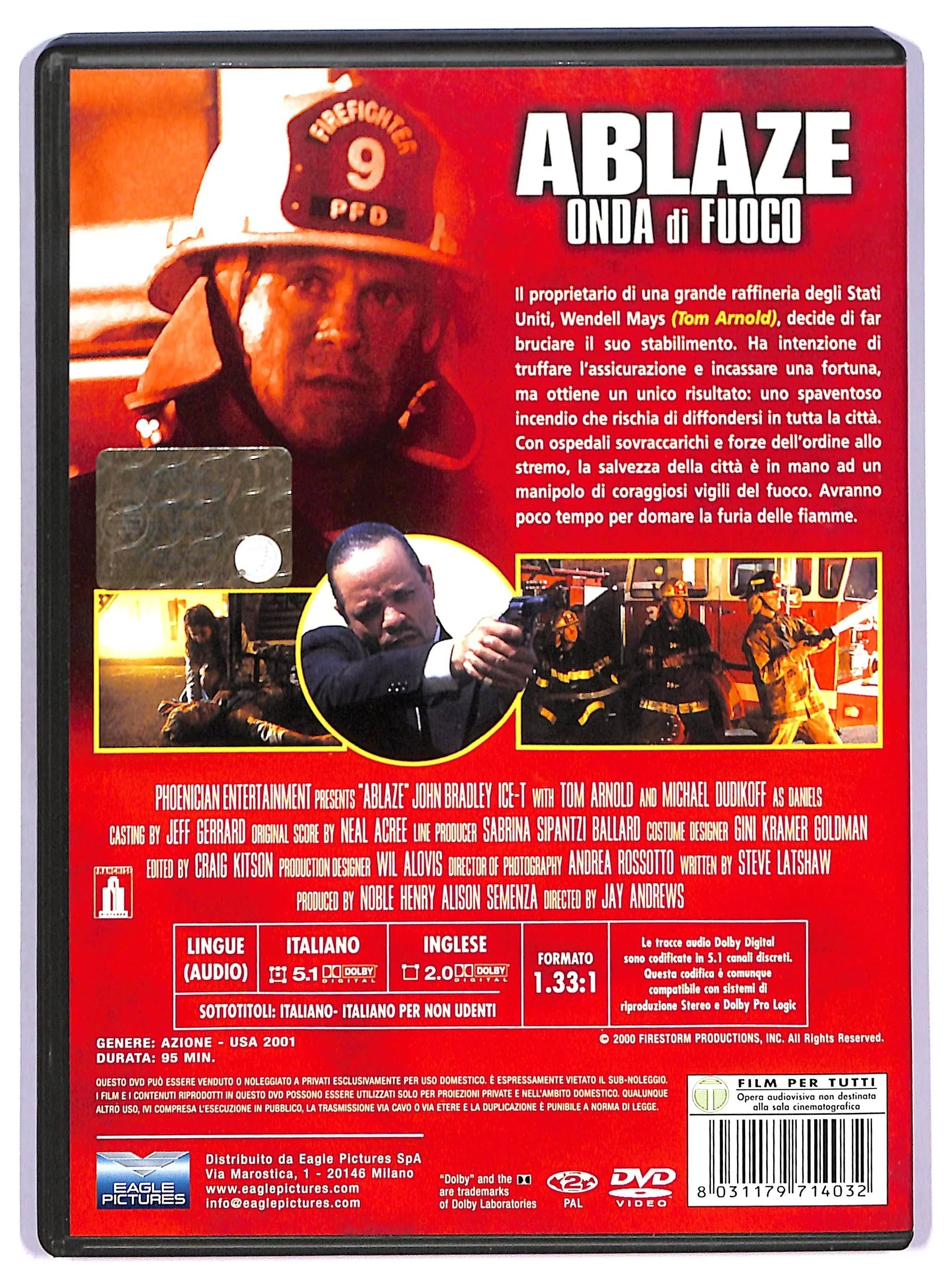 EBOND Ablaze Onda Di Fuoco DVD DB699735 - Image 2