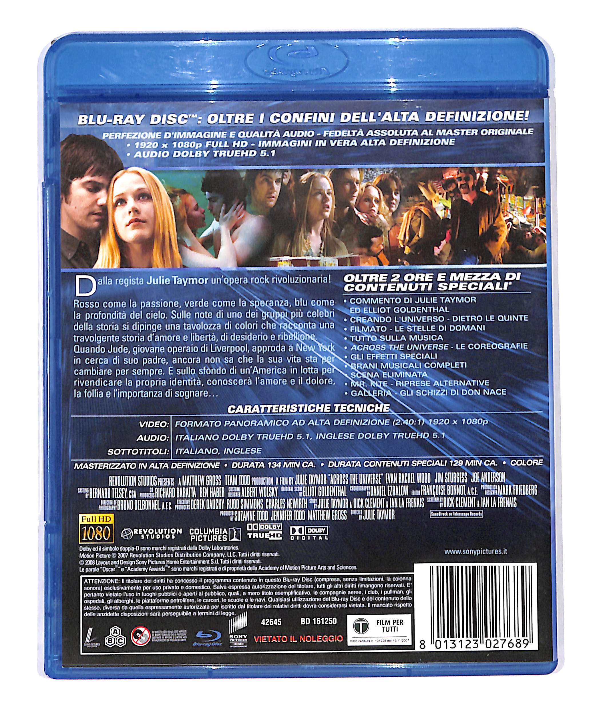 EBOND Across the Universe BLURAY DB690729 - Image 2