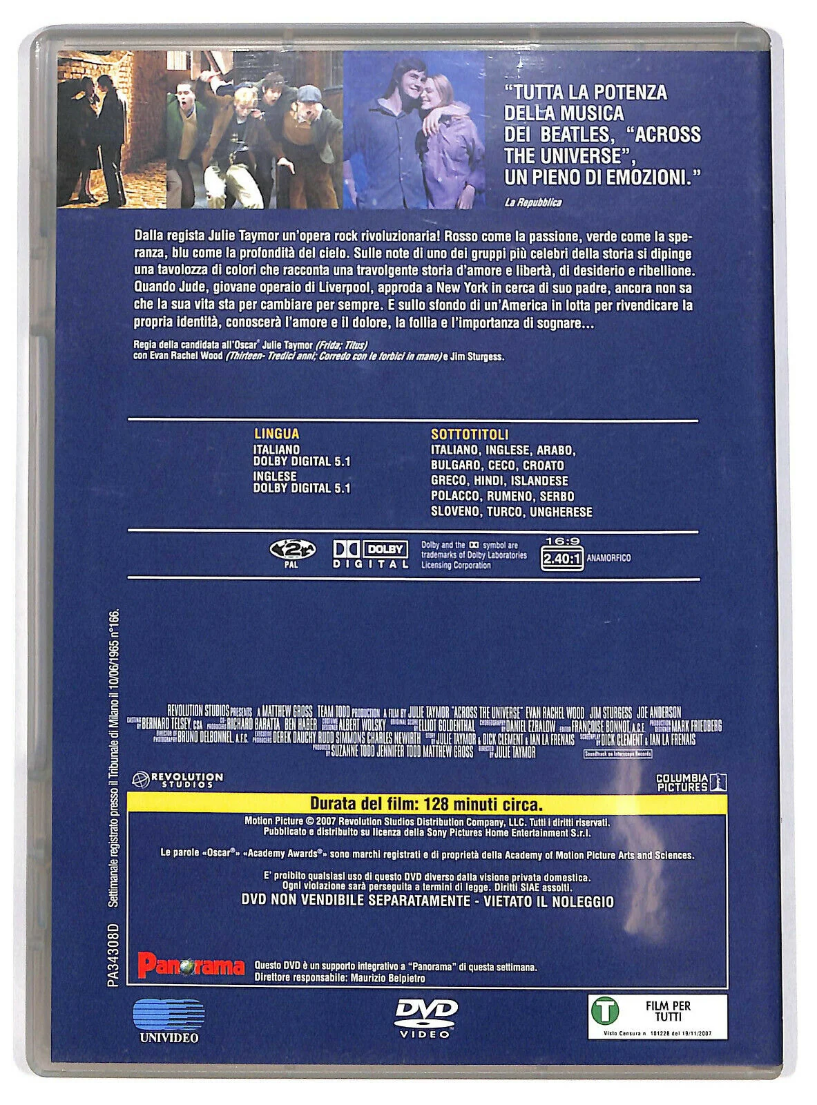 EBOND Across The Universe DVD DB771965 - Image 2
