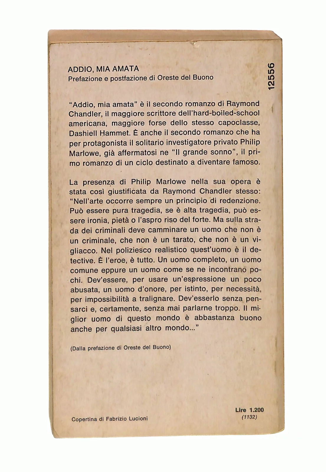 EBOND Addio Mia Amata R Chandler Oscar Giallo Mondadori 1975 Libro LI048710 - Image 2