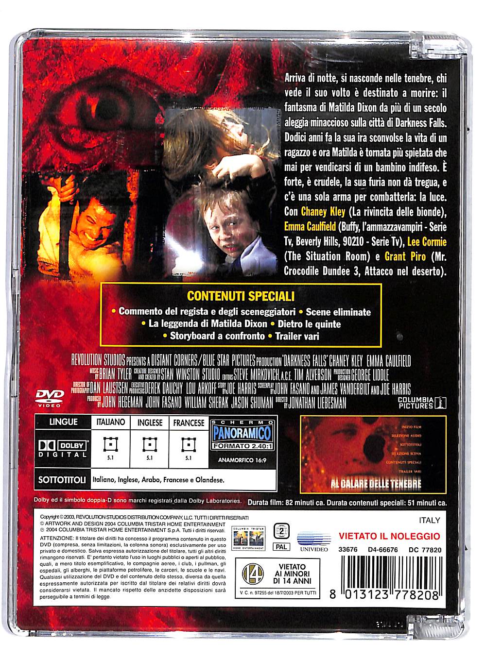 EBOND Al Calare delle Tenebre SJB DVD DB709738 - Image 2