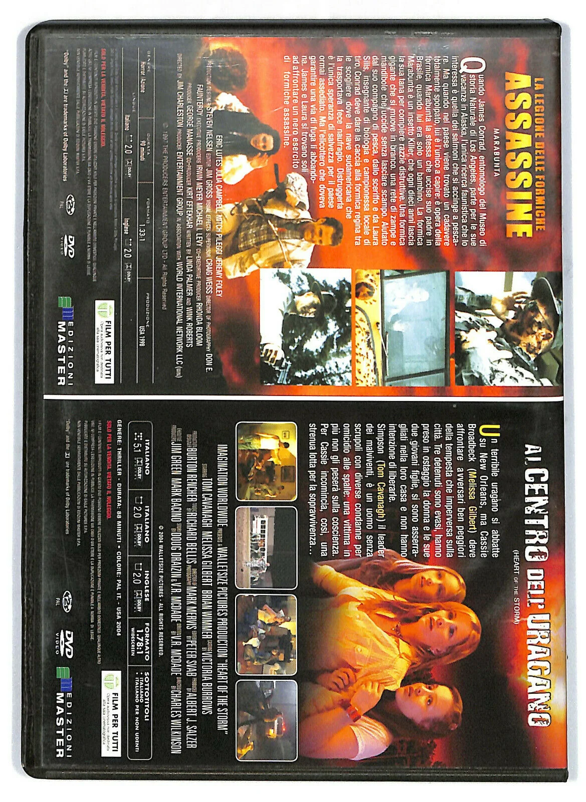 EBOND Al Centro Dell'uragano - La Lwgione Delle Formiche Assassine DVD DB741146 - Image 2