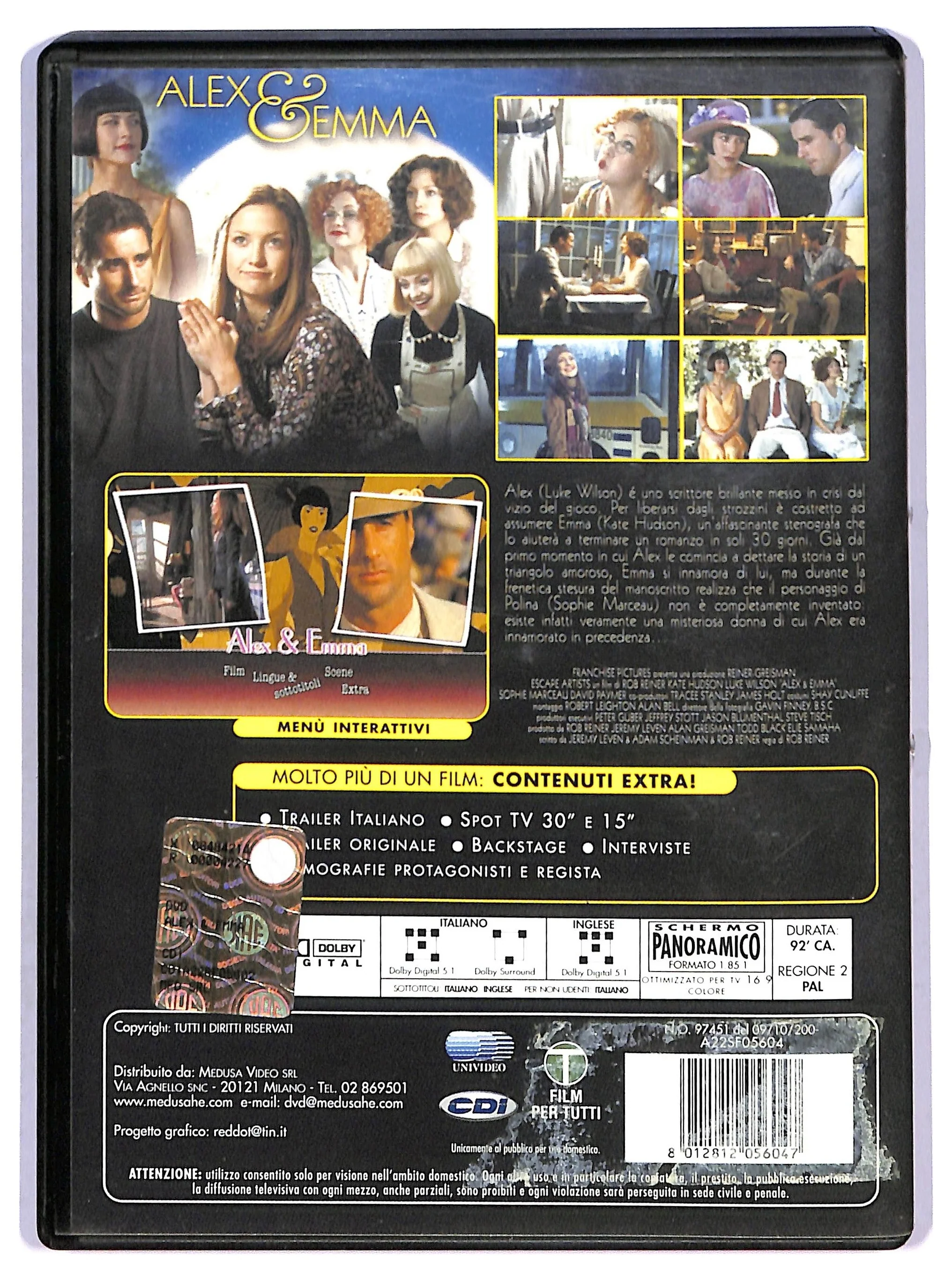 EBOND Alex & Emma NOLEGGIO DVD DB760332 - Image 2