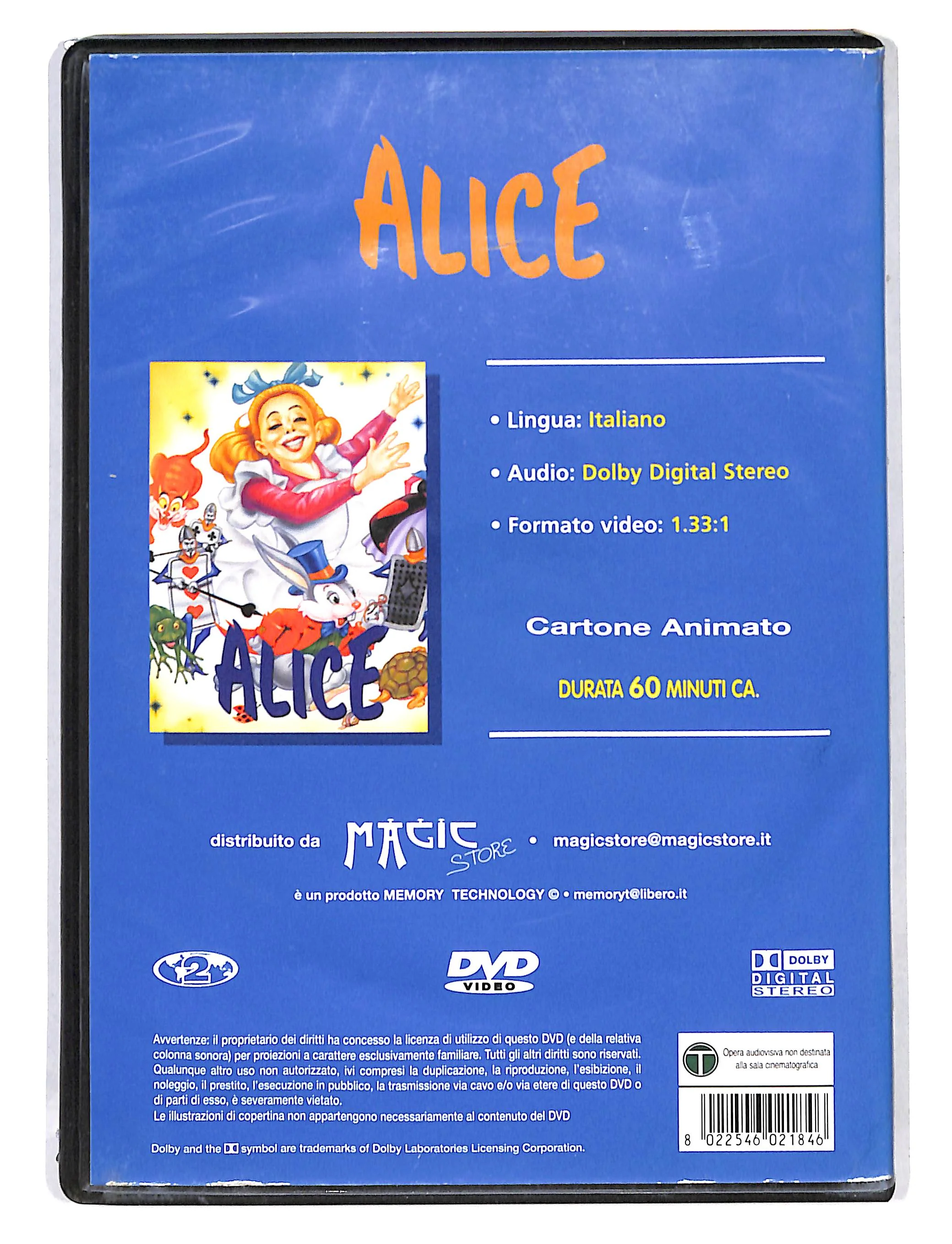 EBOND Alice - Fantasy Cartoon DVD DB700243 - Image 2