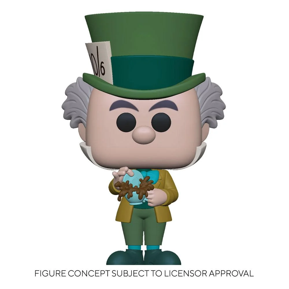 ALICE IN WONDERLAND POP! DISNEY VINYL FIGURE MAD HATTER 9 CM