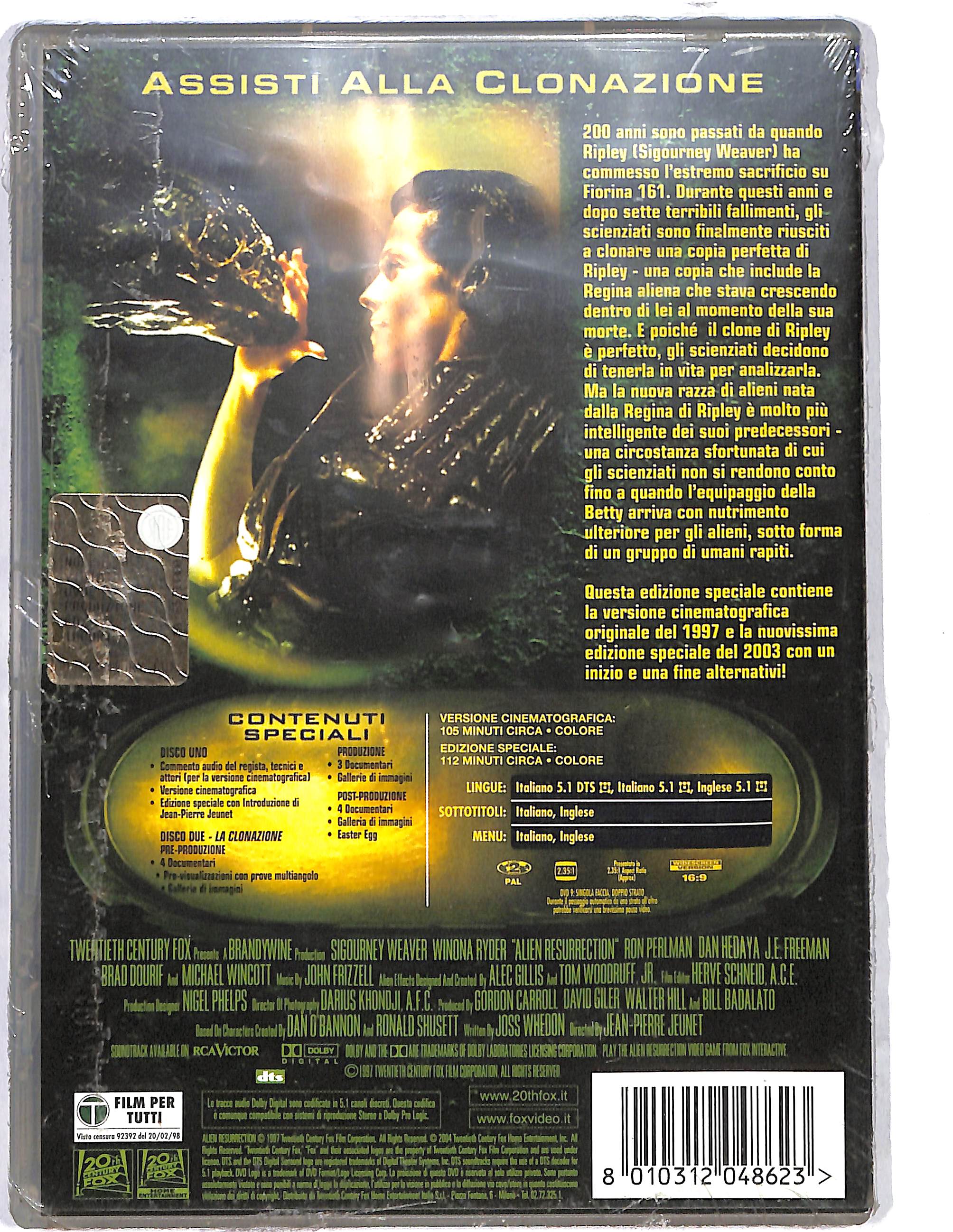 EBOND Alien La clonazione DVD DB711152 - Image 2