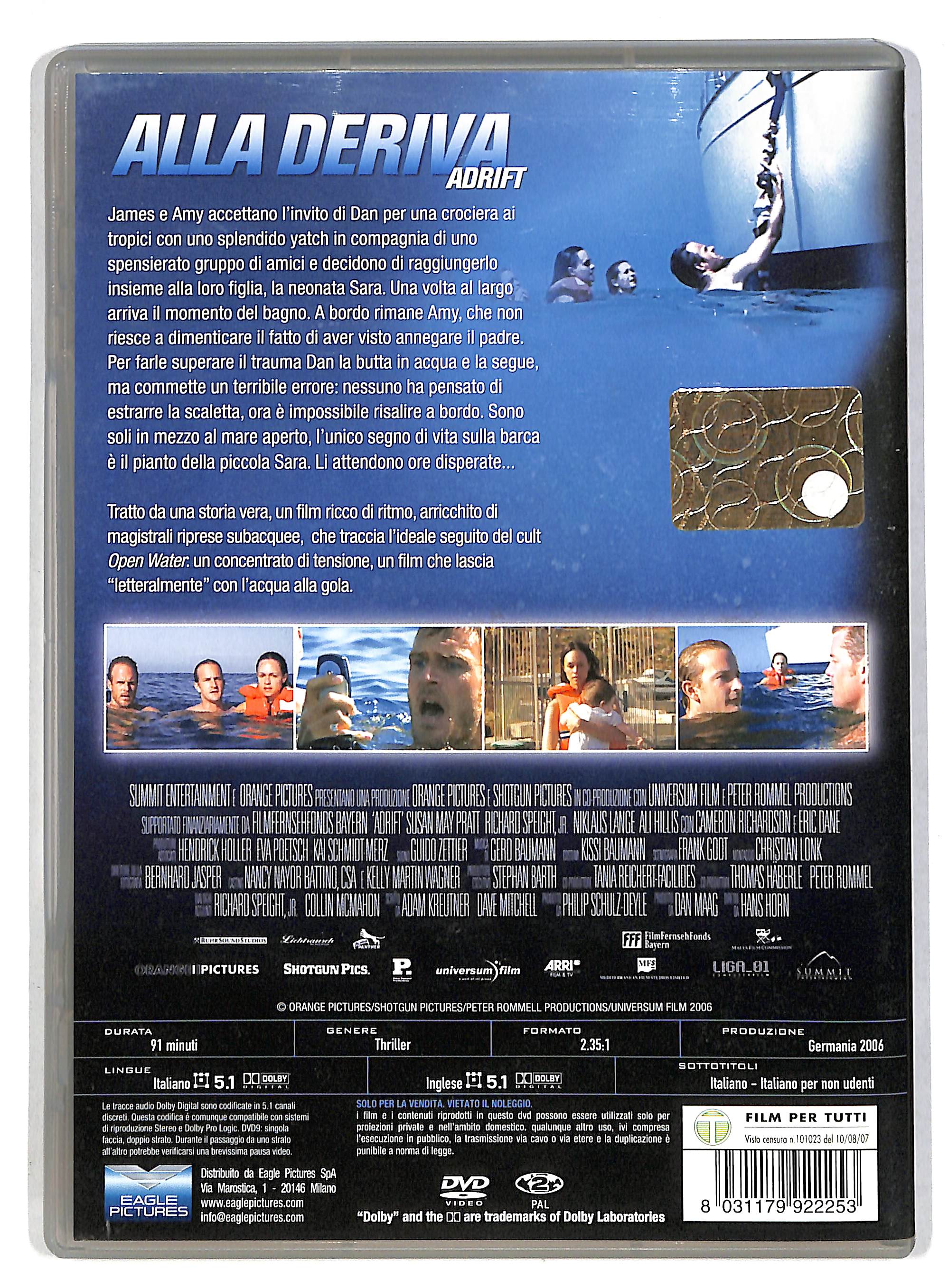 EBOND Alla deriva - Adrift DVD DB749604 - Image 2