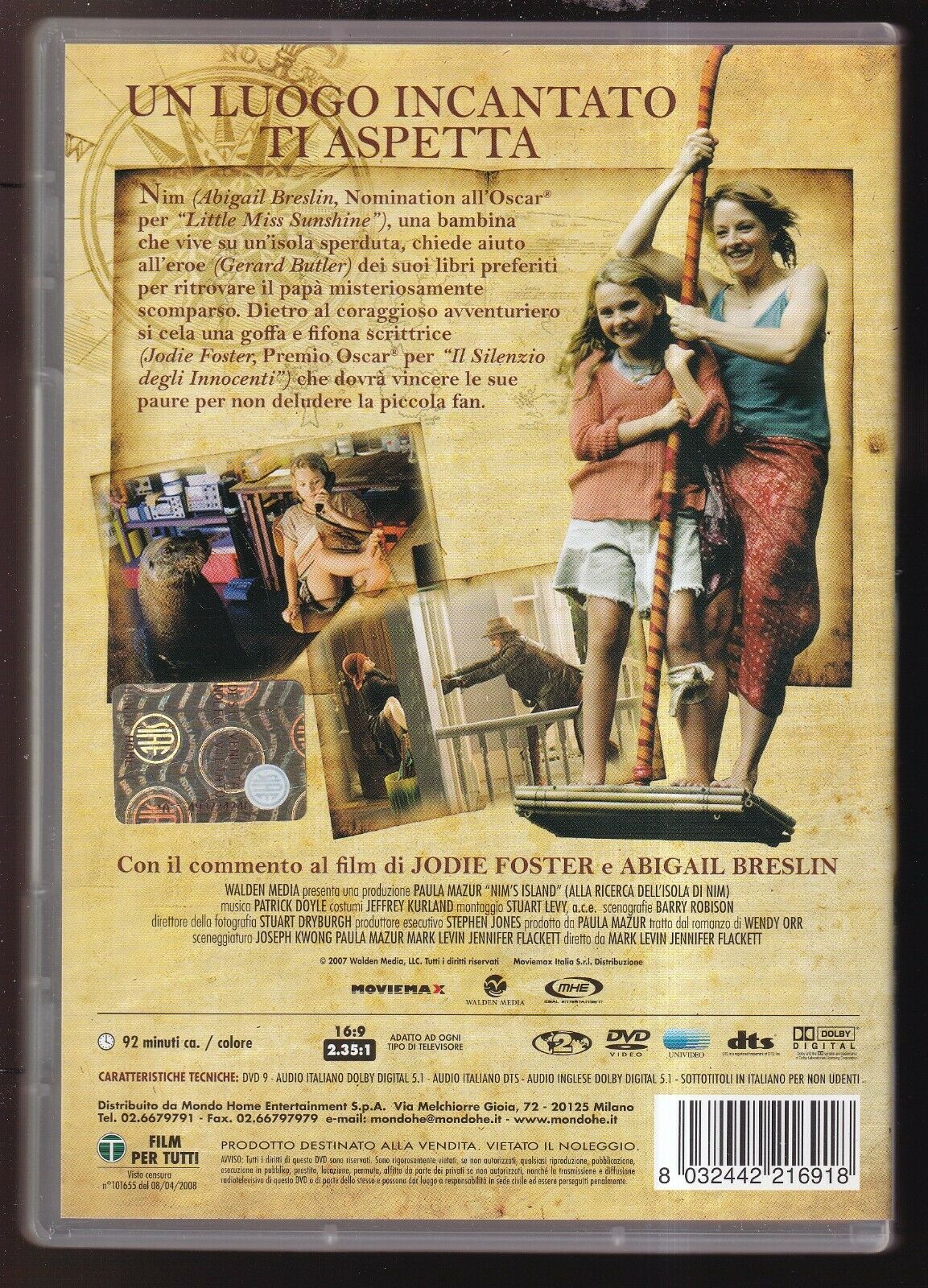 EBOND Alla Ricerca Dell'isola Di Nim NOLEGGIO DVD DB726209 - Image 2