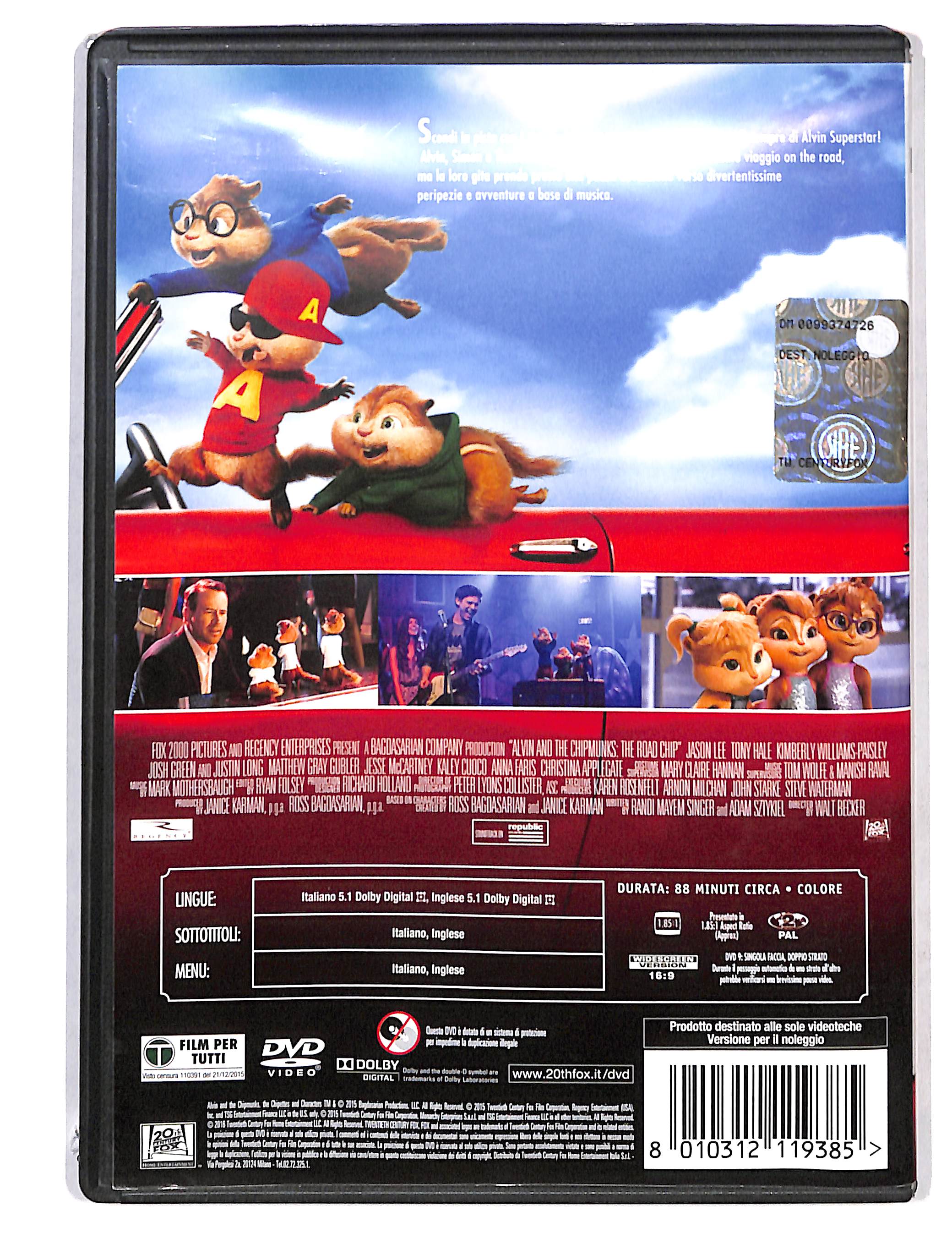 EBOND Alvin Superstar nessuno ci puo fermare NOLEGGIO DVD DB692767 - Image 2