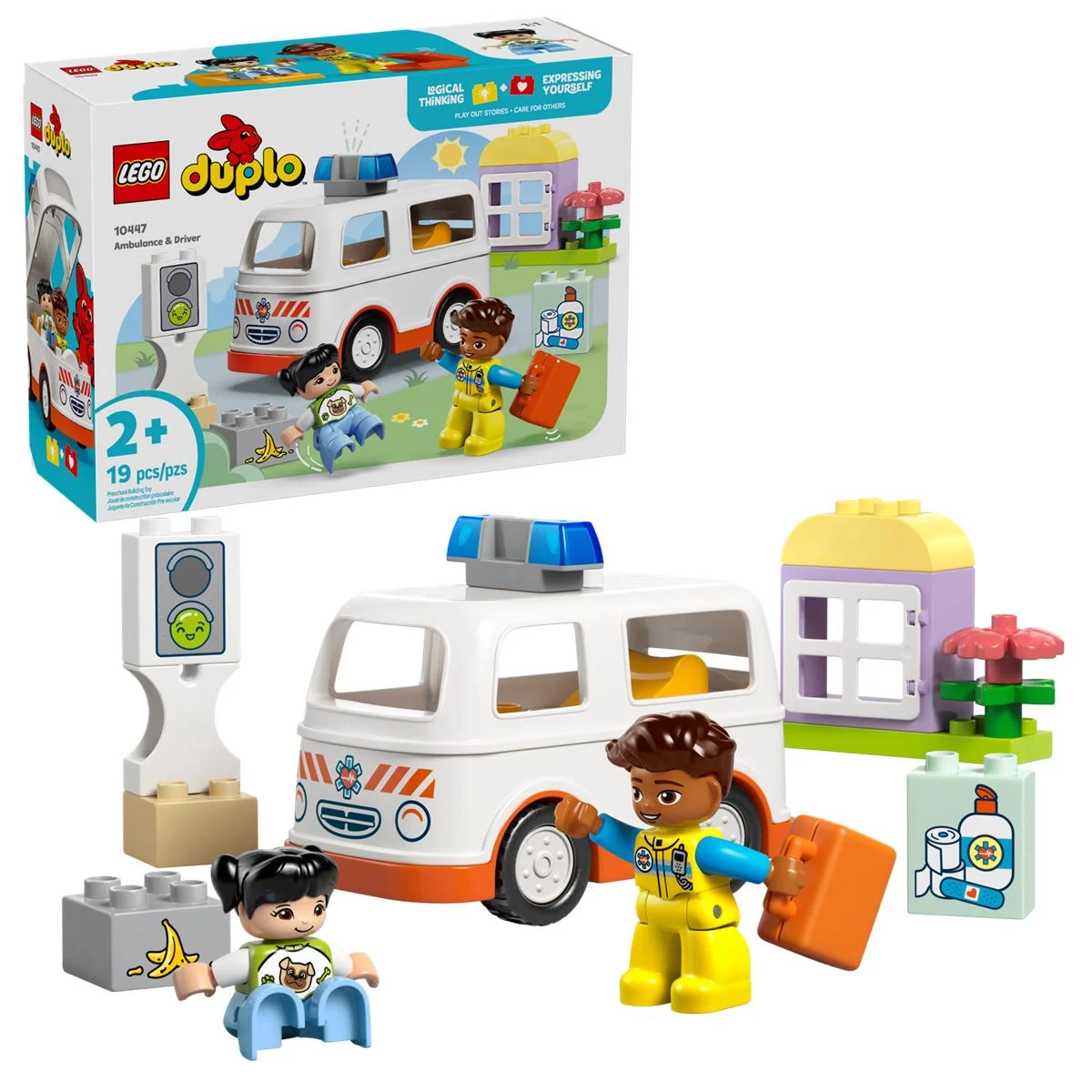 LEGO 10447 Ambulanza e autista - Image 6