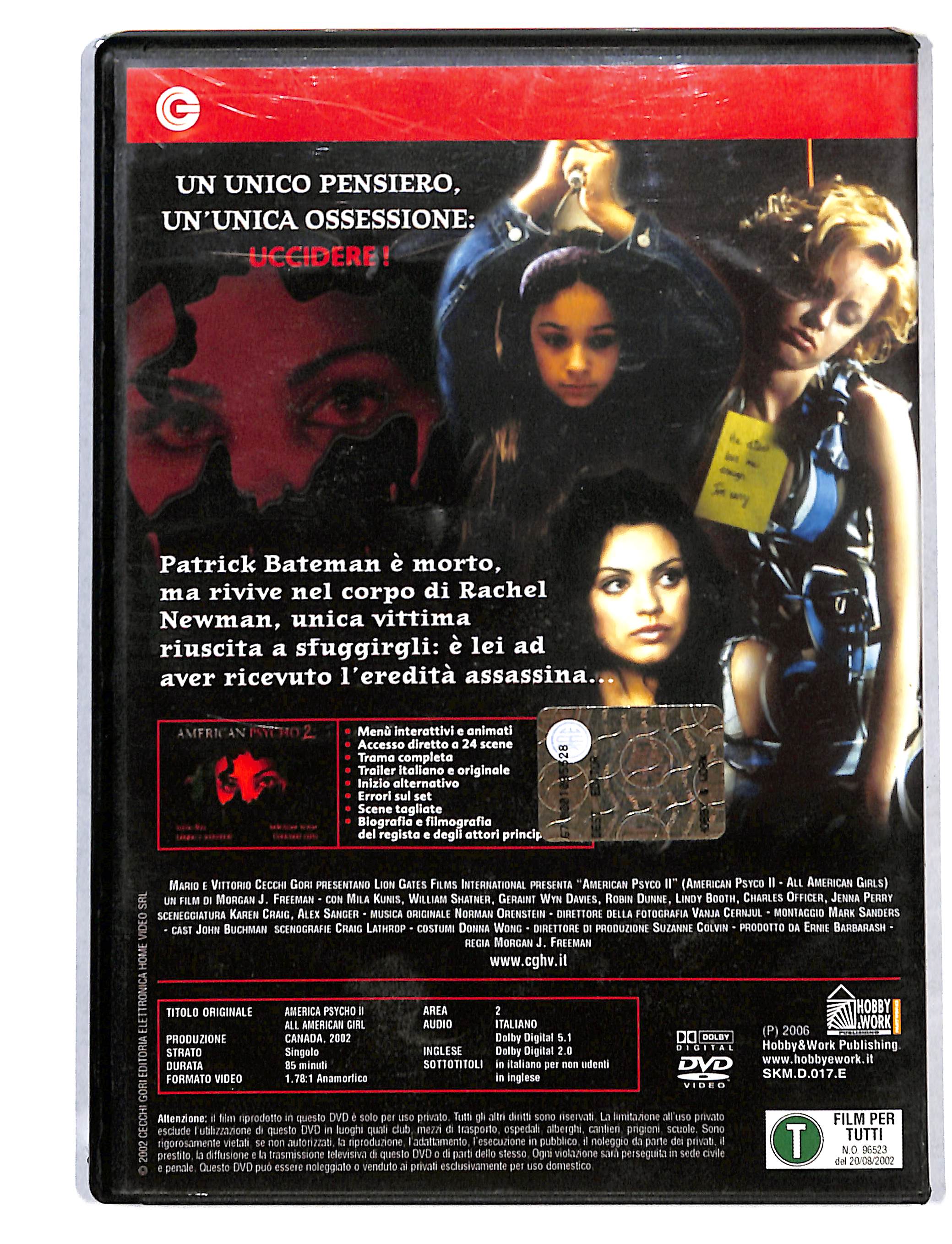 EBOND American Psycho II EDITORIALE DVD DB735825 - Image 2