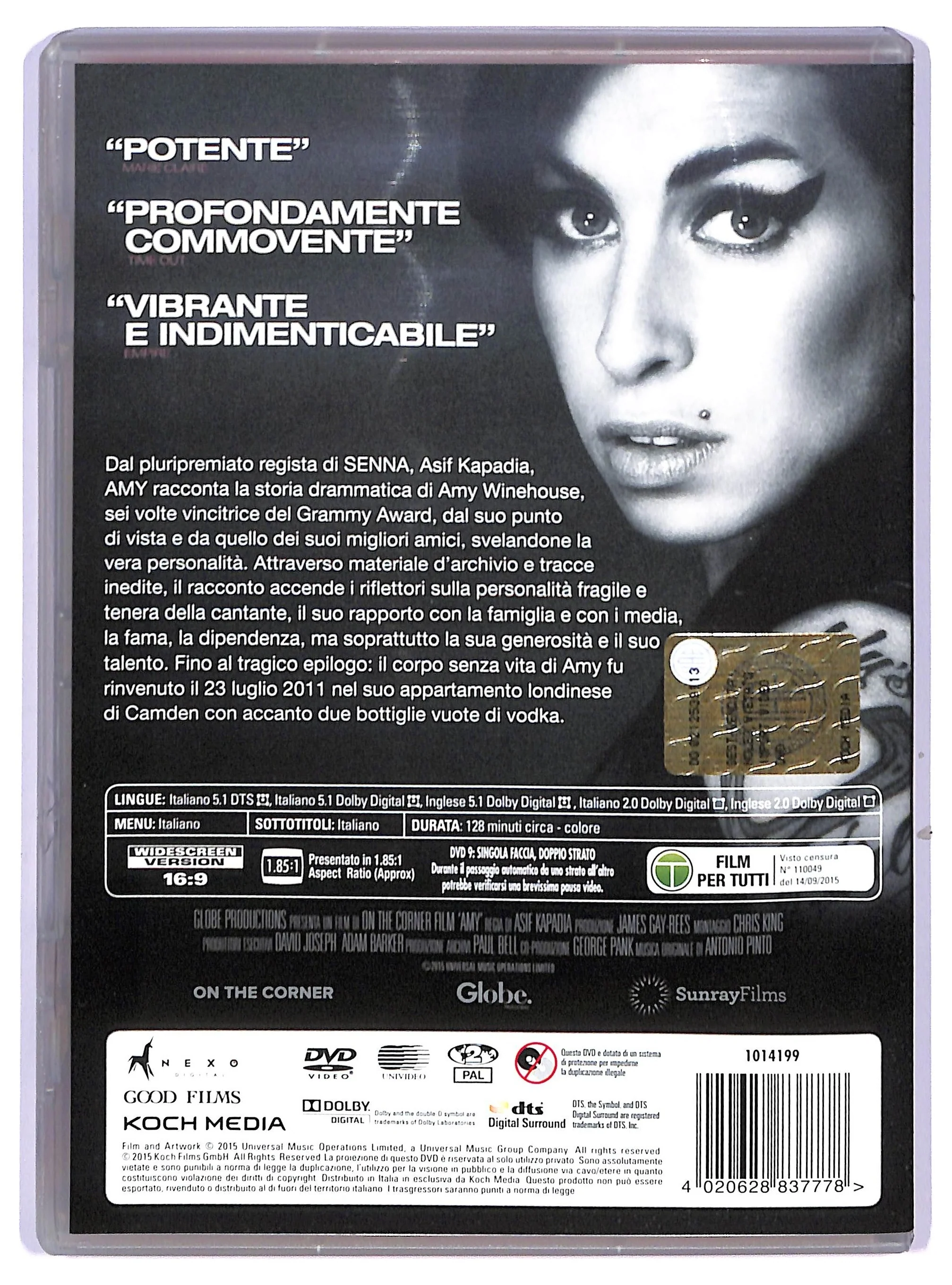 EBOND Amy the girl behind the name - Standard Edition DVD DB716935 - Image 2