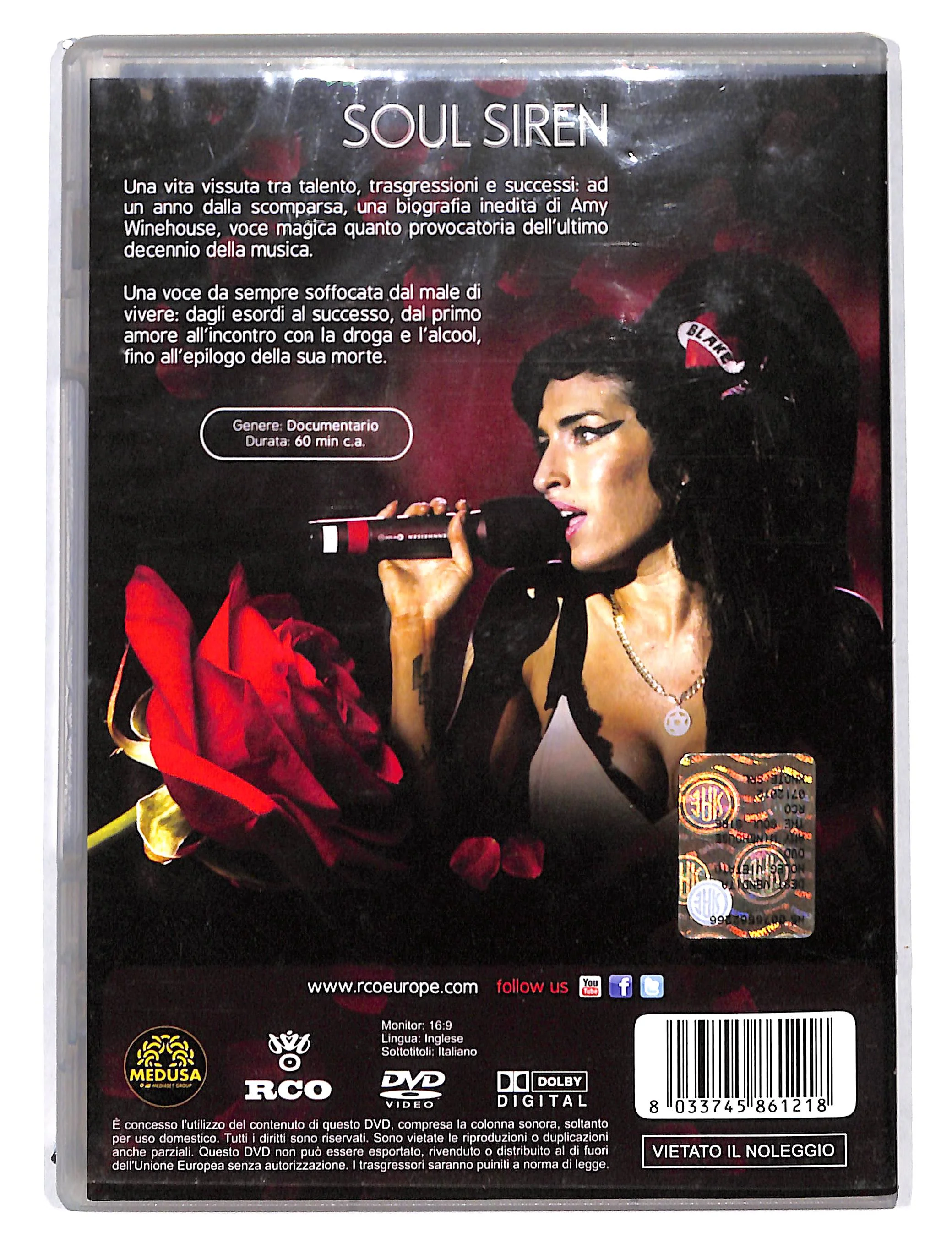 EBOND Amy Winehouse soul siren DVD DB695311 - Image 2