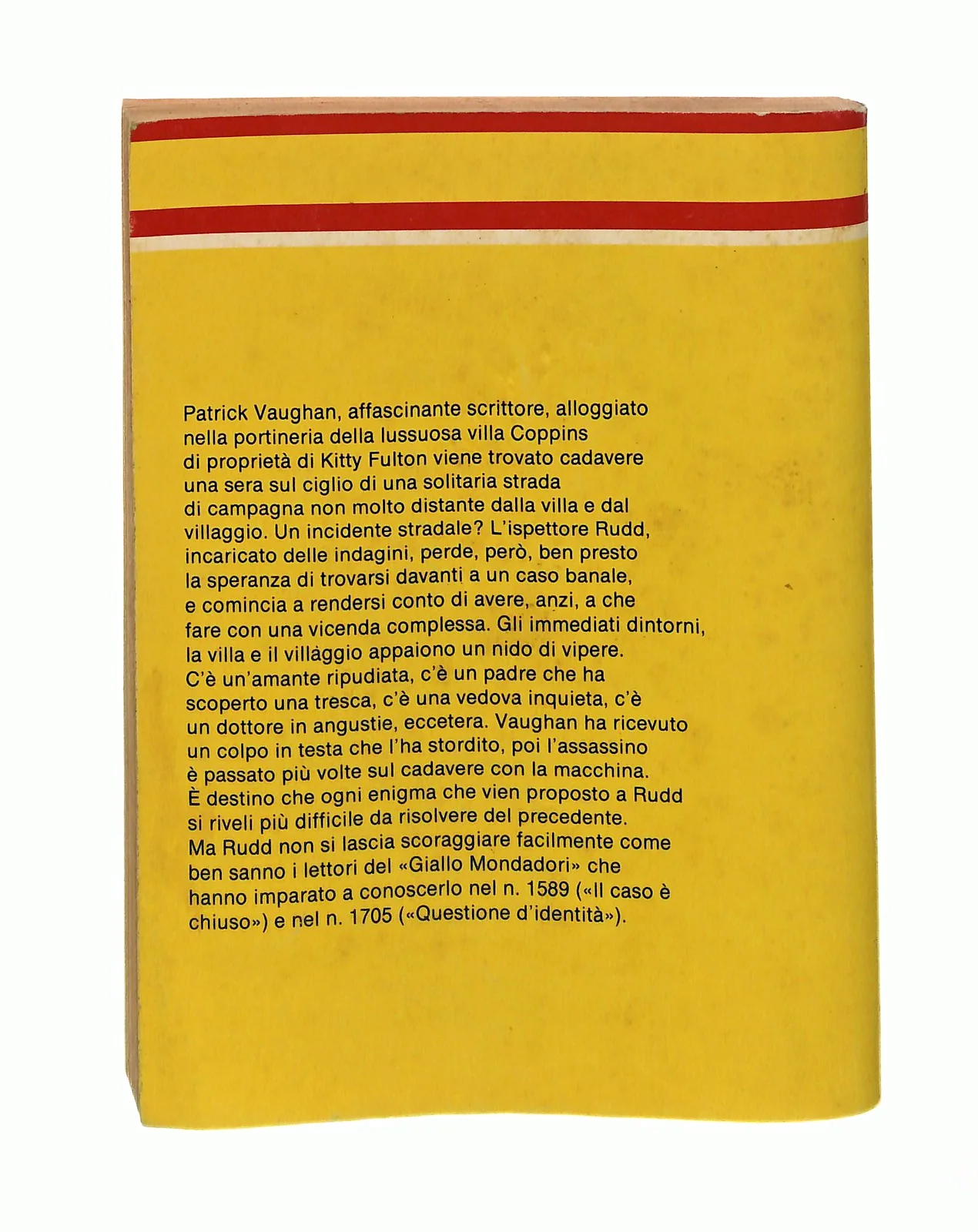 EBOND Anatomia Di Un Villaggio Thomson Il Giallo Mondadori 1982 Libro LI048660 - Image 2