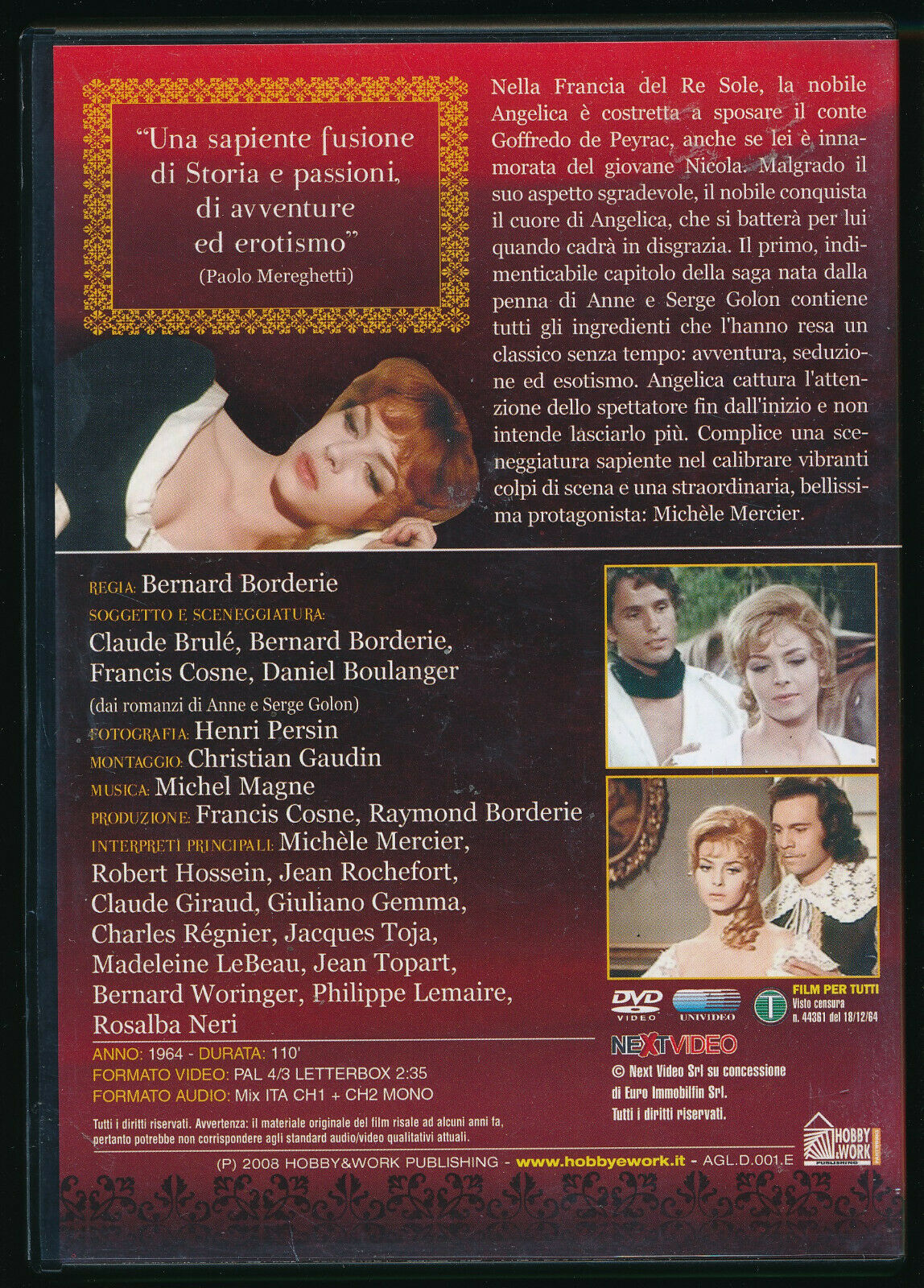 EBOND Angelica (1964) Editoriale DVD DB737326 - Image 2