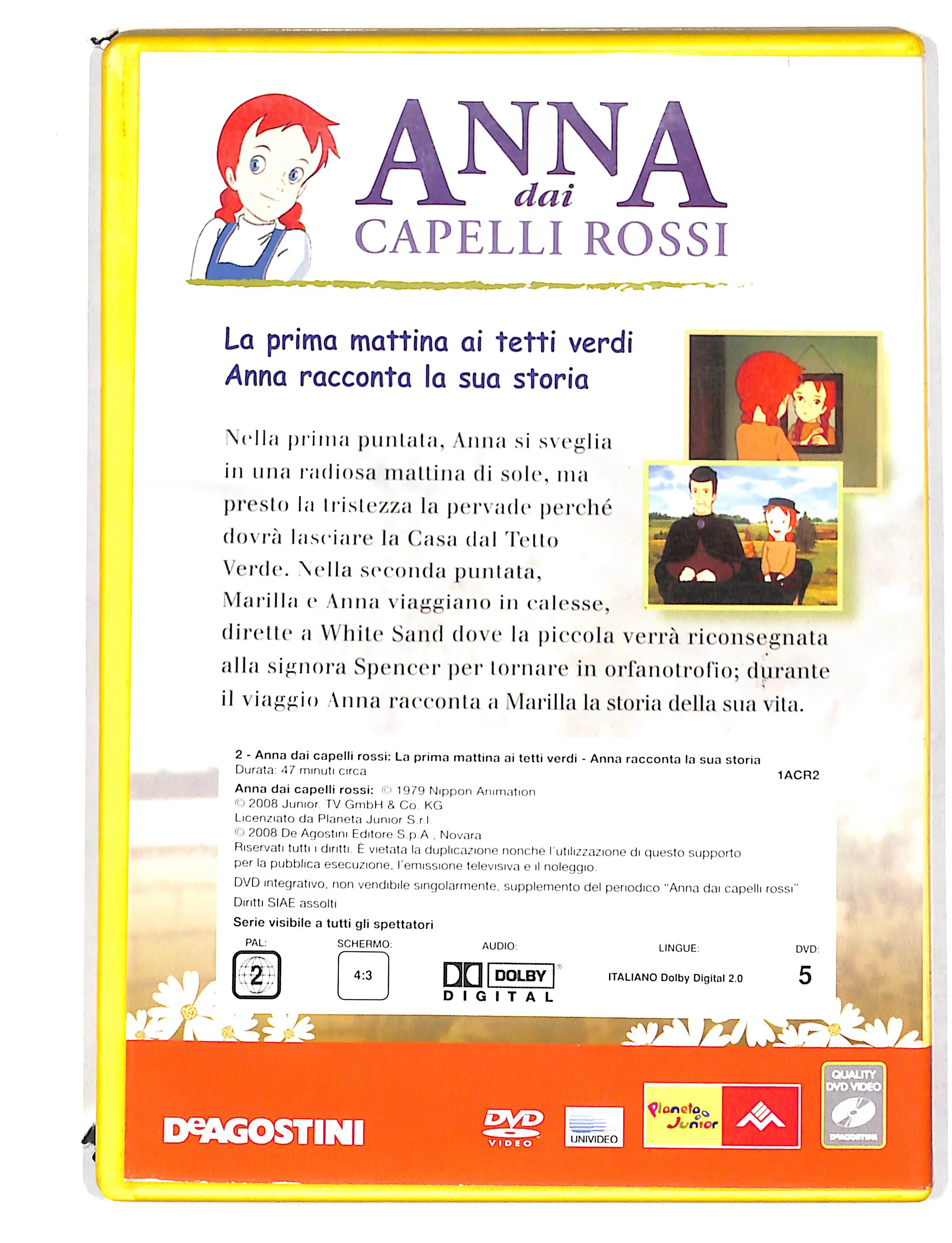 EBOND Anna dai capelli rossi vol.2 la prima mattina ai tetti verdi DVD DB723612 - Image 2