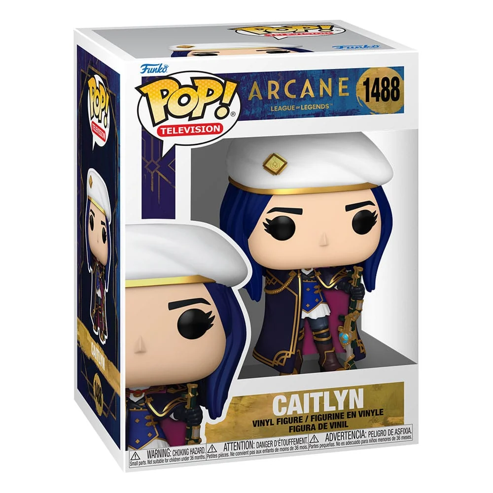 ARCANE LEAGUE OF LEGENDS POP! ANIMATION VINYL FIGURE CAITLYN 9 CM - Image 2