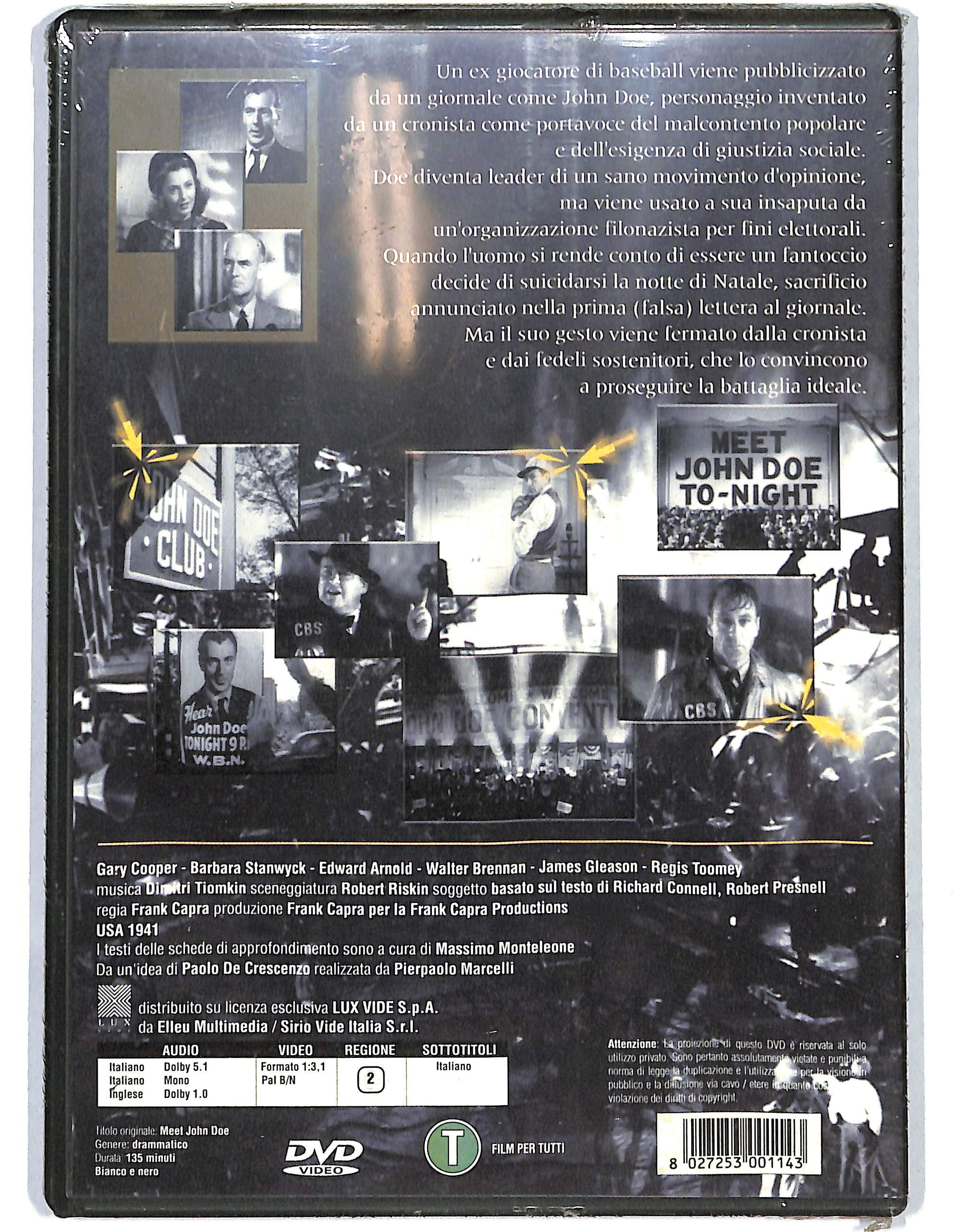 EBOND Arriva John Doe DVD DB744222 - Image 2