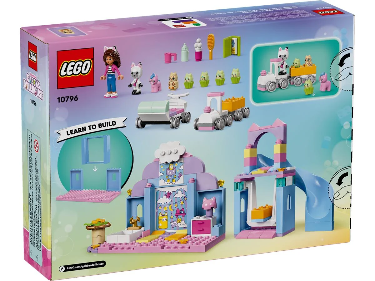 LEGO 10796 Asilo gatto-orecchio di Gabby - Image 6