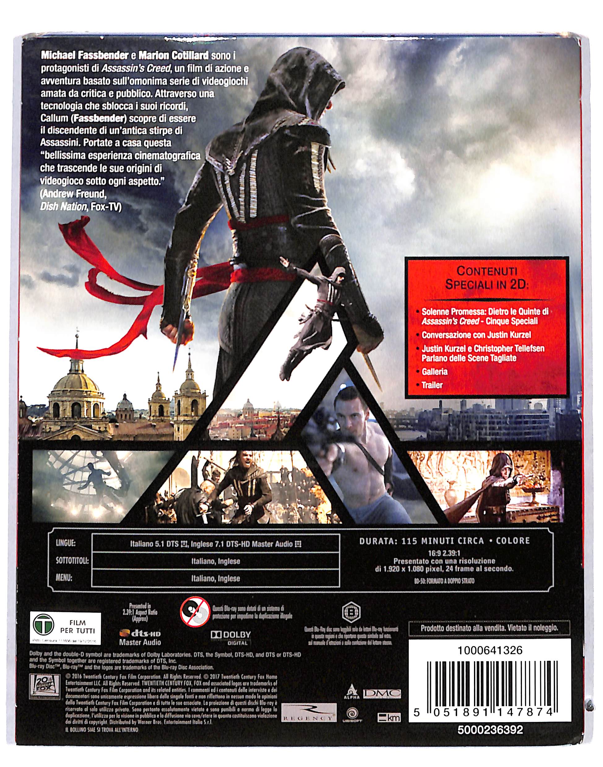 EBOND Assassin's Creed 3D + SLIPCASE BLURAY DB683710 - Image 2