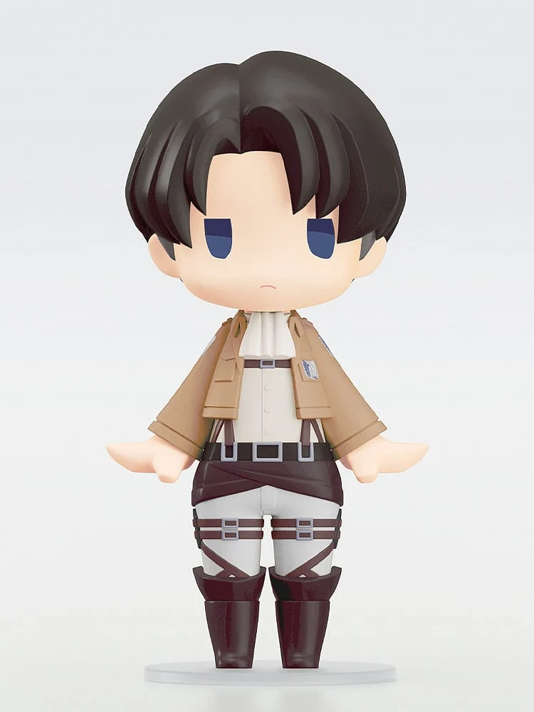 ATTACK ON TITAN HELLO! GOOD SMILE ACTION FIGURE LEVI 10 CM - Image 2