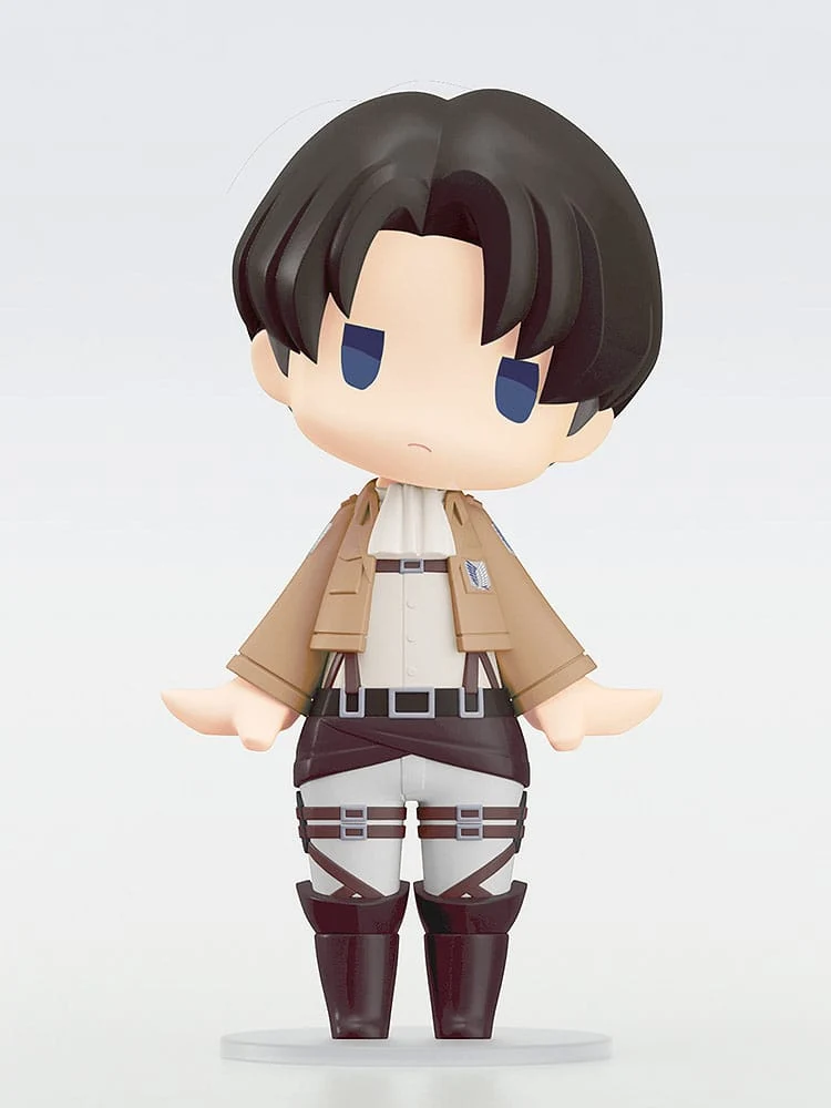 ATTACK ON TITAN HELLO! GOOD SMILE ACTION FIGURE LEVI 10 CM - Image 3
