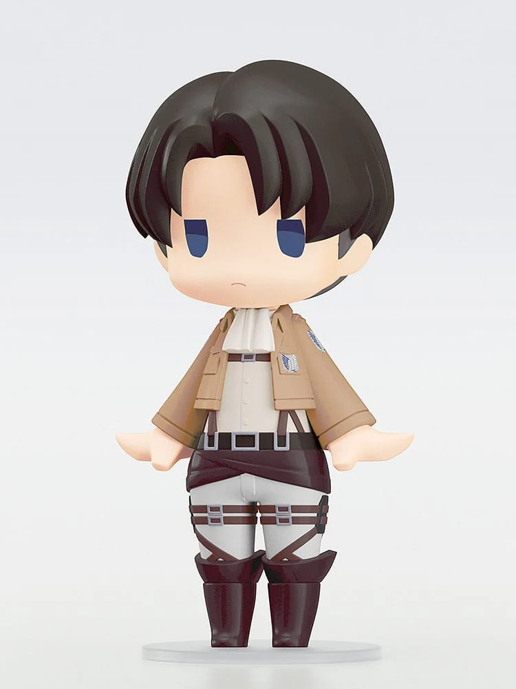 ATTACK ON TITAN HELLO! GOOD SMILE ACTION FIGURE LEVI 10 CM - Image 4
