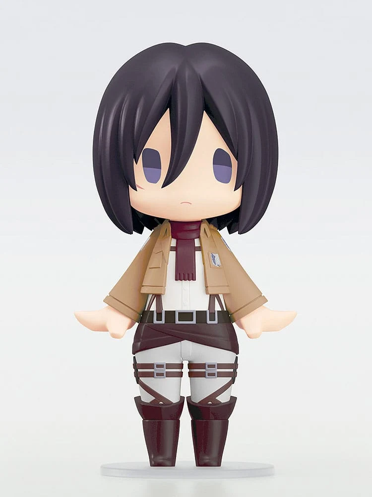 ATTACK ON TITAN HELLO! GOOD SMILE ACTION FIGURE MIKASA ACKERMAN 10 CM - Image 2