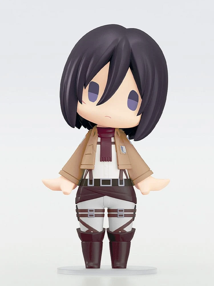ATTACK ON TITAN HELLO! GOOD SMILE ACTION FIGURE MIKASA ACKERMAN 10 CM - Image 3
