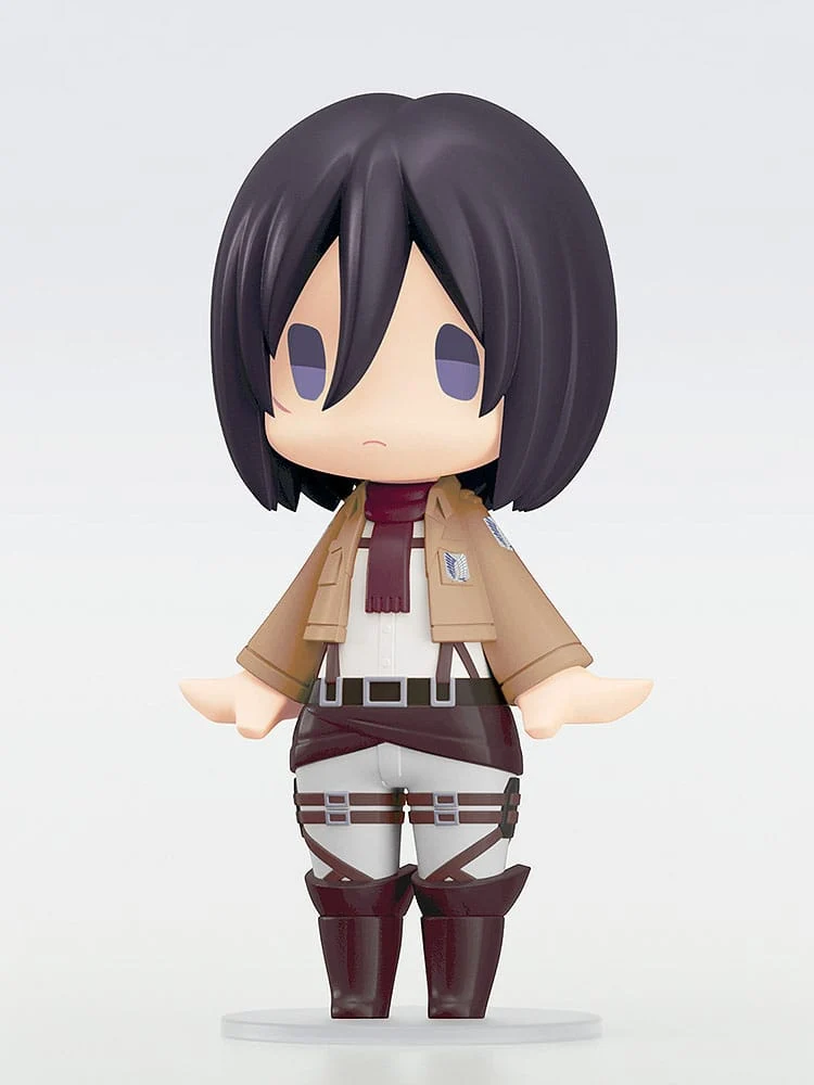 ATTACK ON TITAN HELLO! GOOD SMILE ACTION FIGURE MIKASA ACKERMAN 10 CM - Image 4