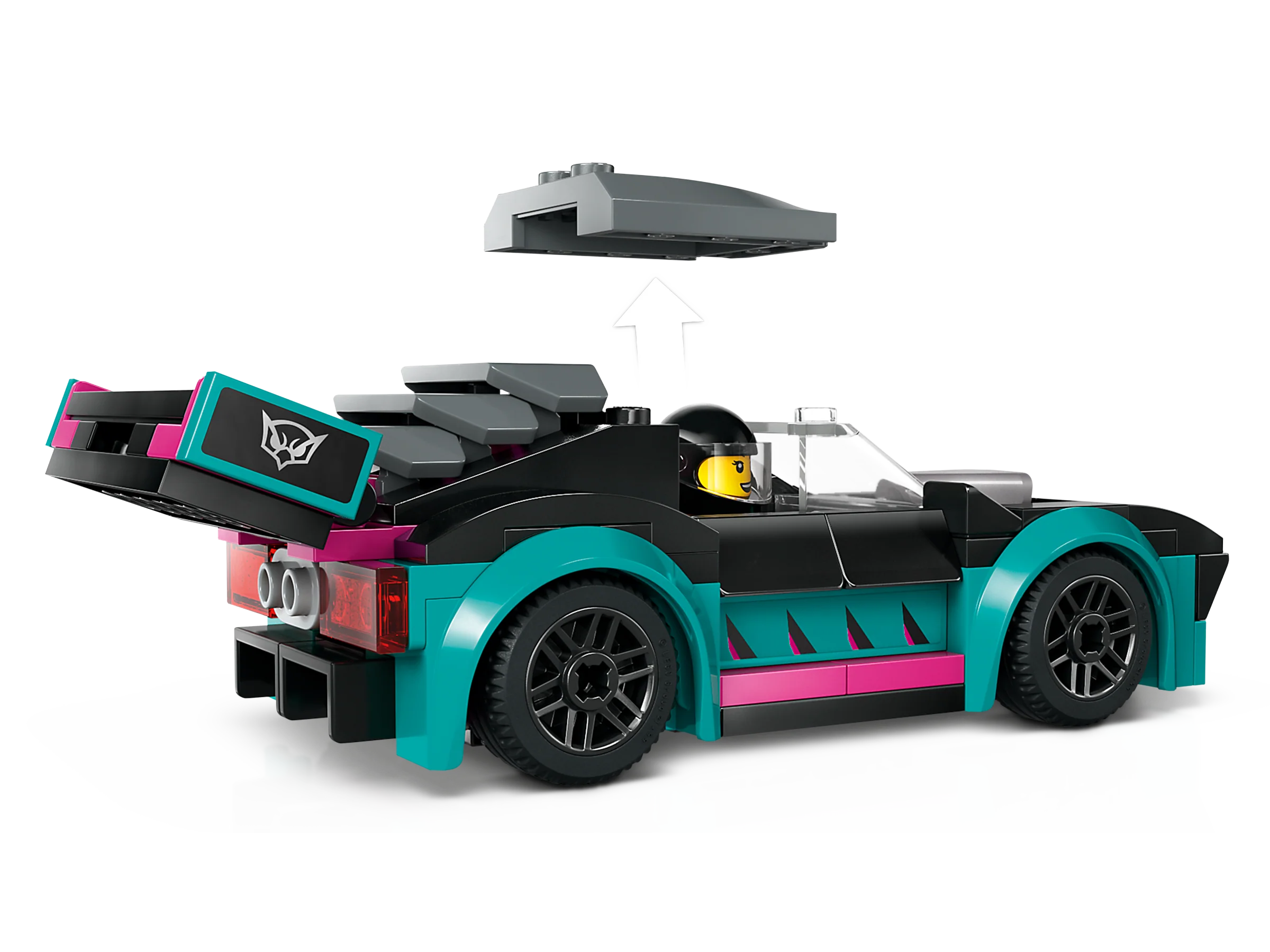 LEGO 60406 Auto da corsa e trasportatore - Image 2