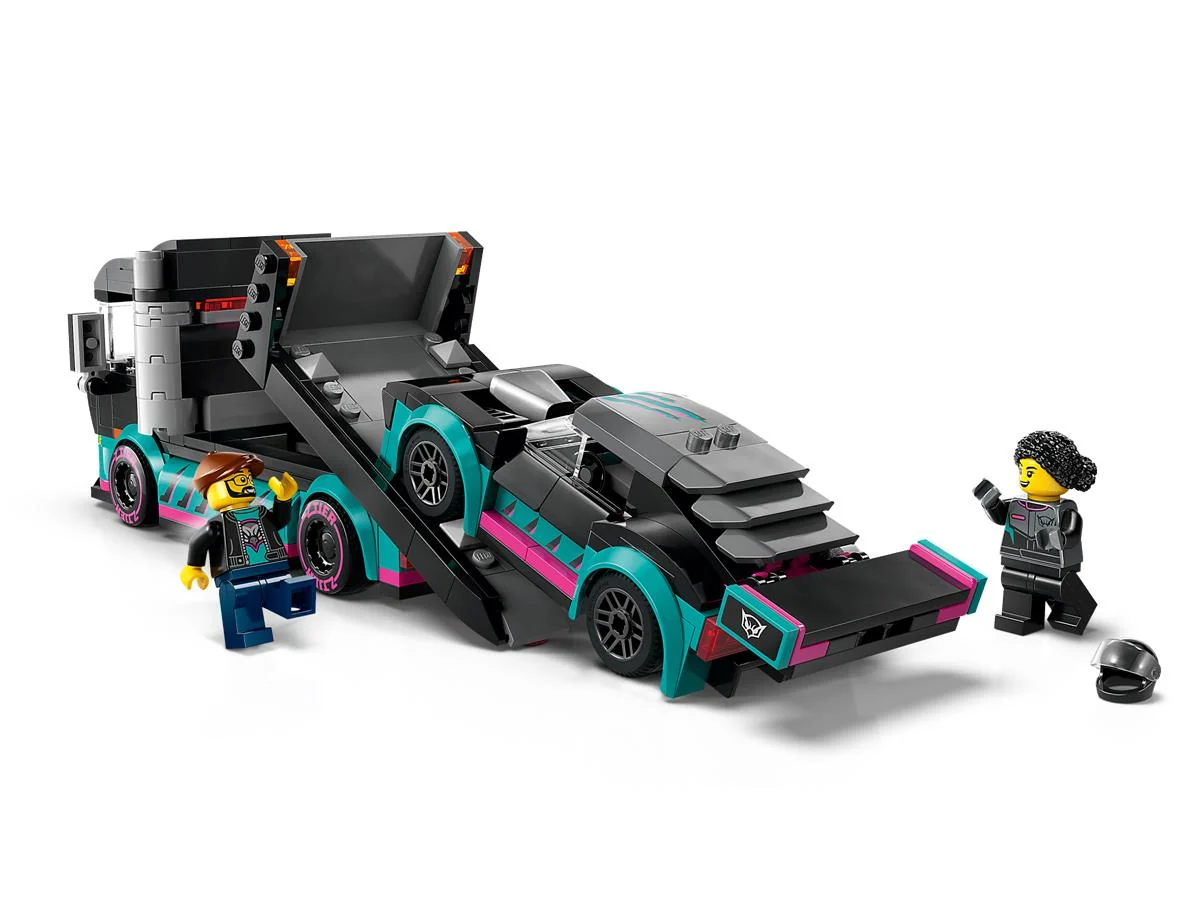 LEGO 60406 Auto da corsa e trasportatore - Image 4