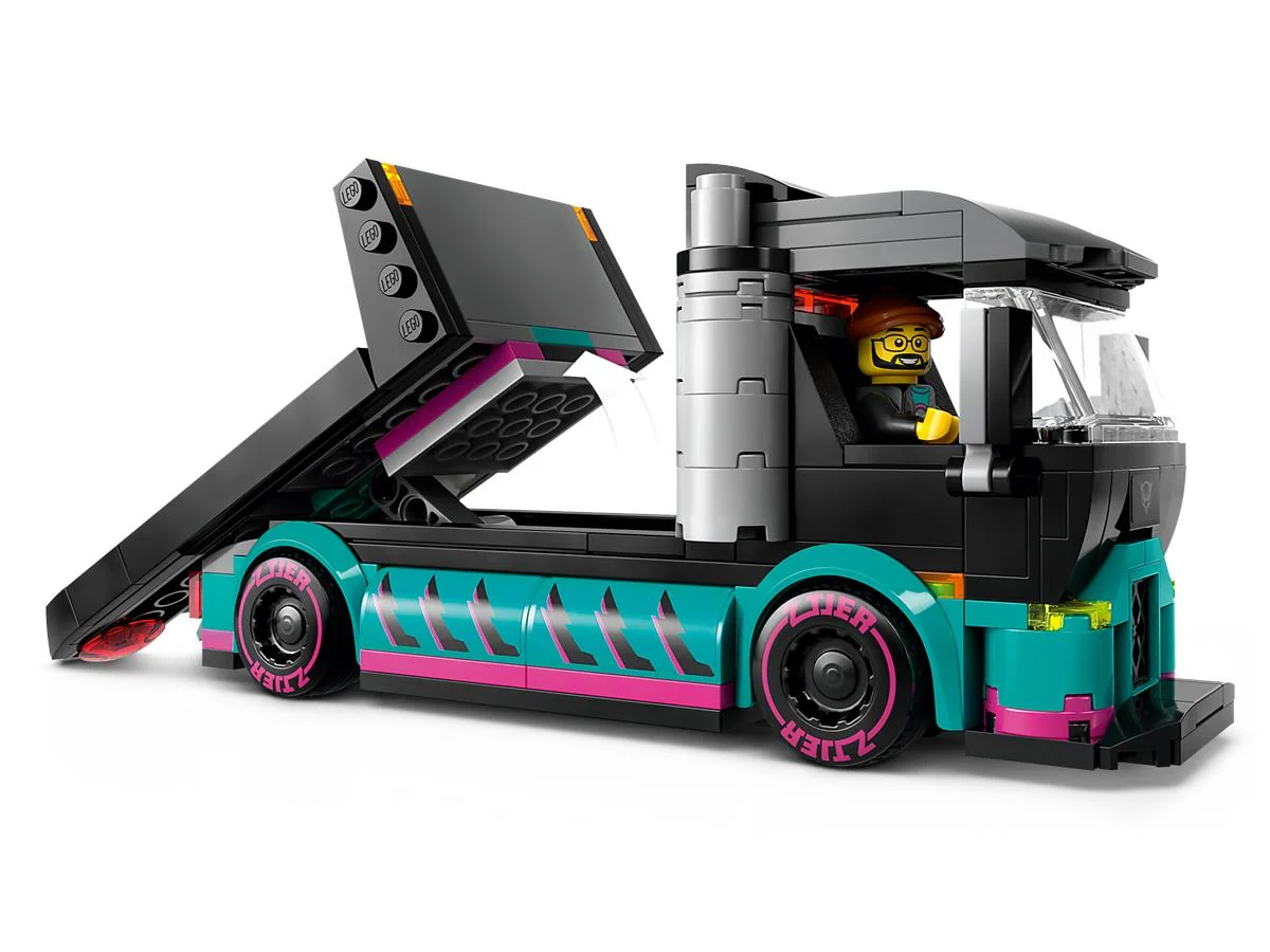 LEGO 60406 Auto da corsa e trasportatore - Image 6