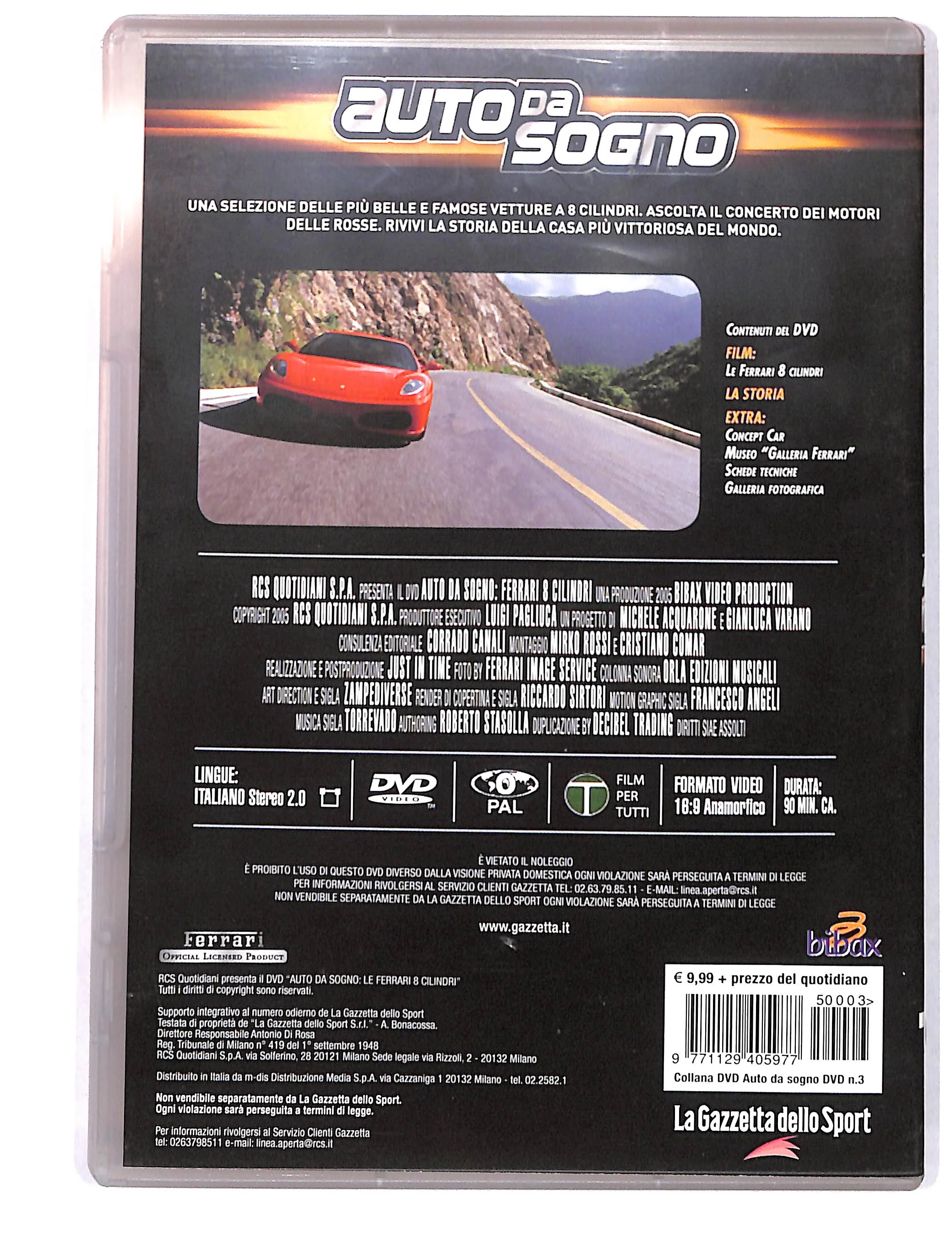 EBOND Auto da sogno vol.3 le ferrari 8 cilindri DVD DB719951 - Image 2