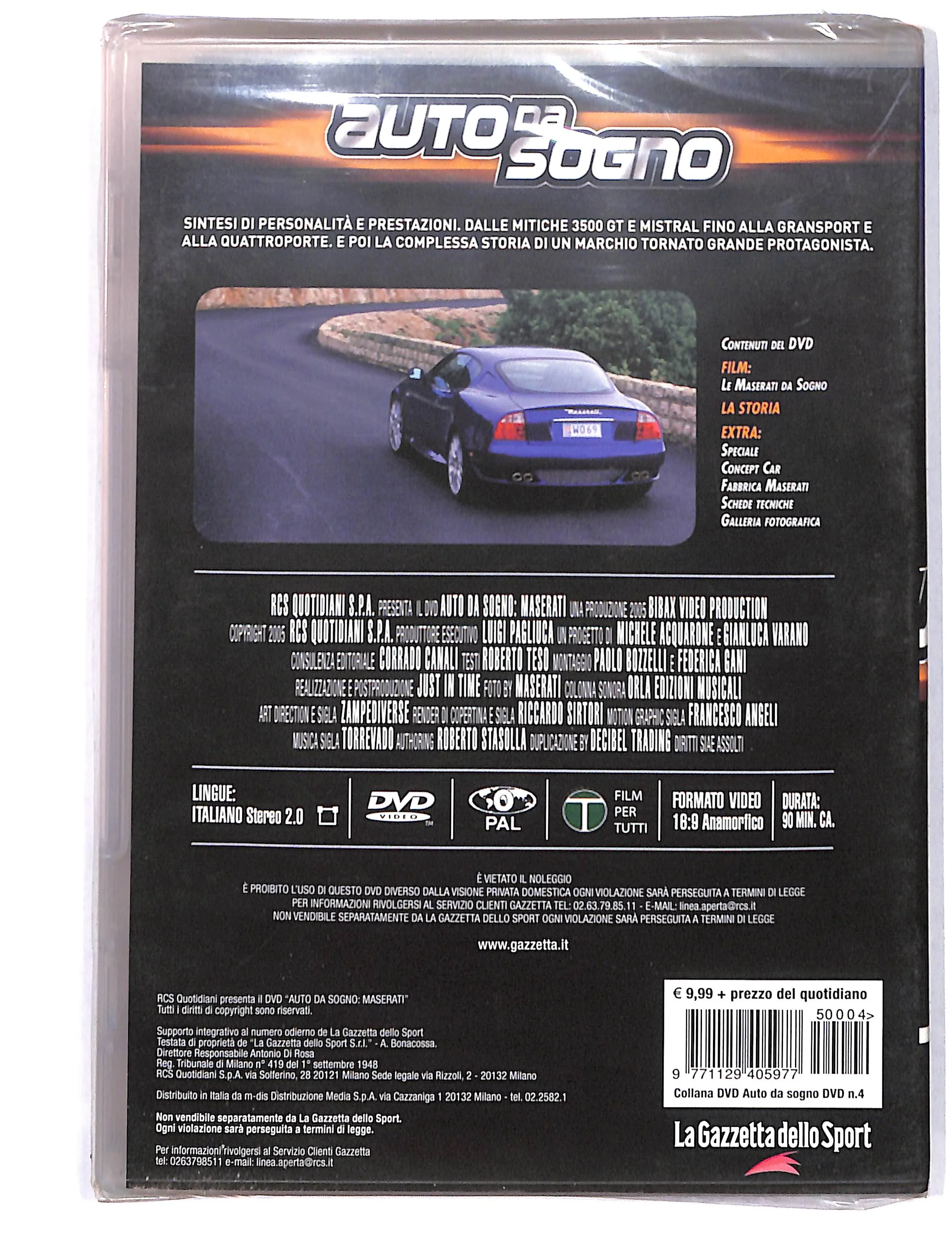EBOND Auto da sogno vol.4 Maserati EDITORIALE DVD DB719950 - Image 2