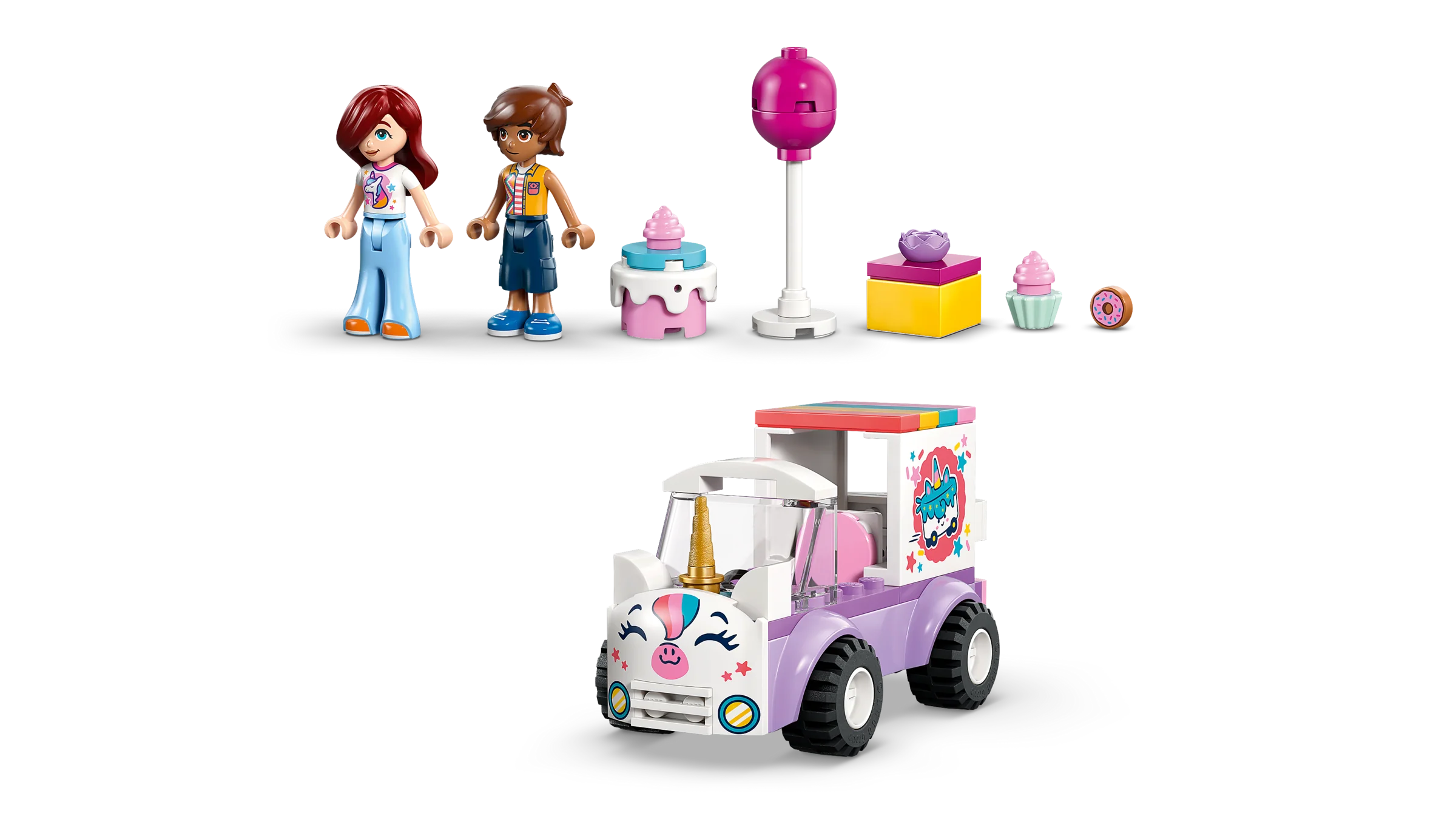 LEGO 42675 Auto-unicorno per la consegna di torte